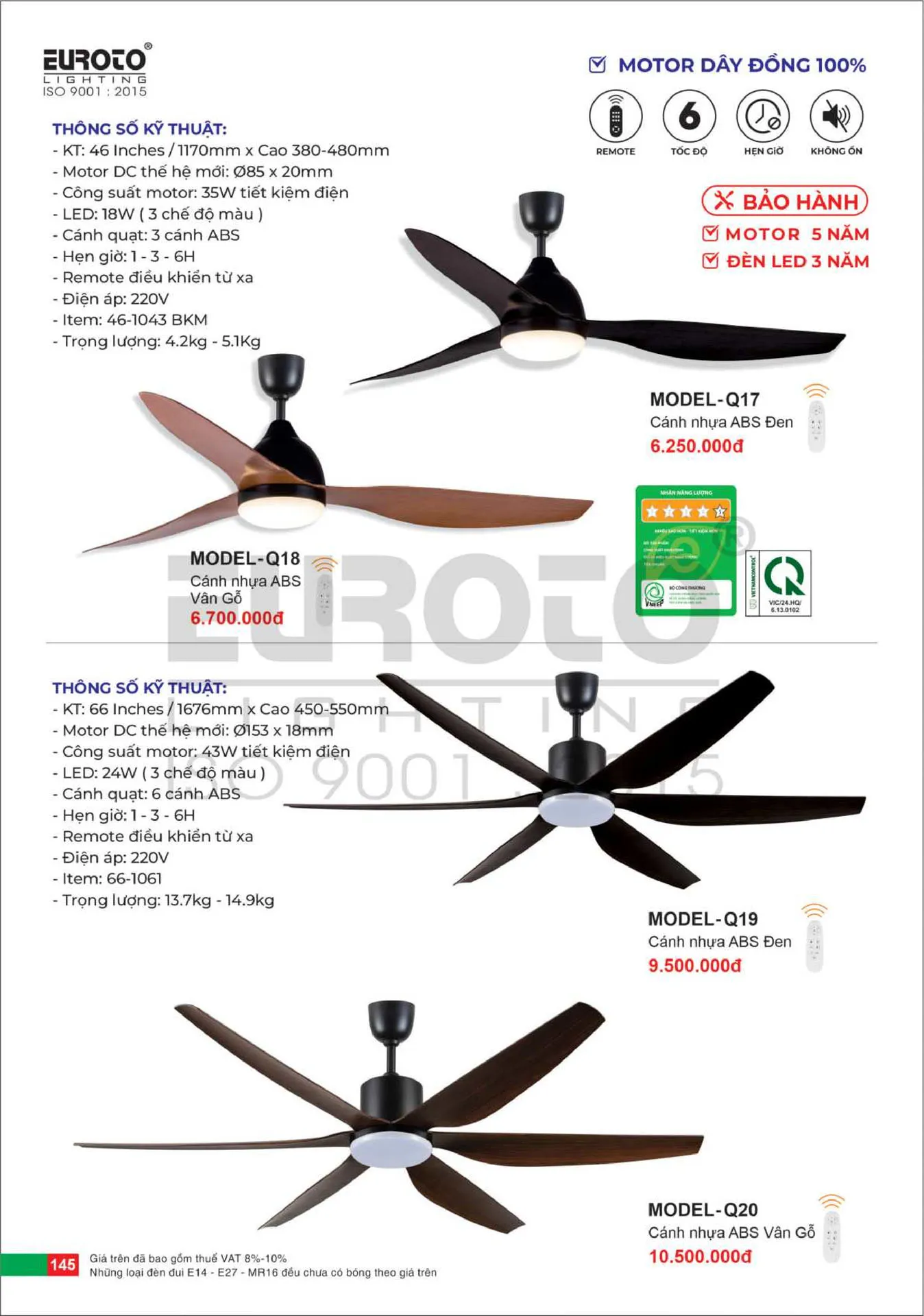 Catalogue Đèn Trang Trí EUROTO 2026 - Trang 146)