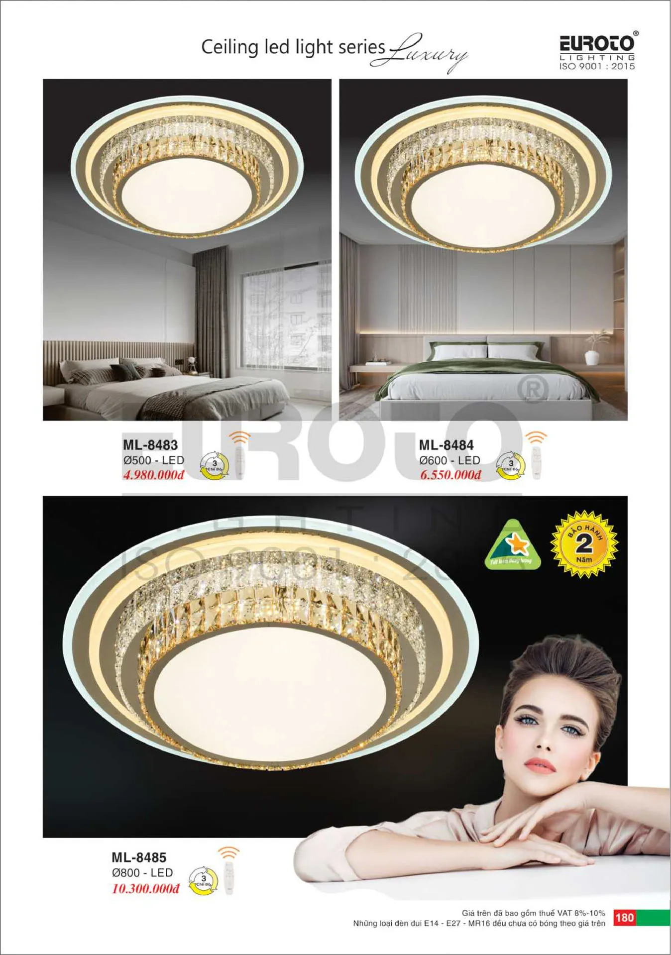 Catalogue Đèn Trang Trí EUROTO 2026 - Trang 181)