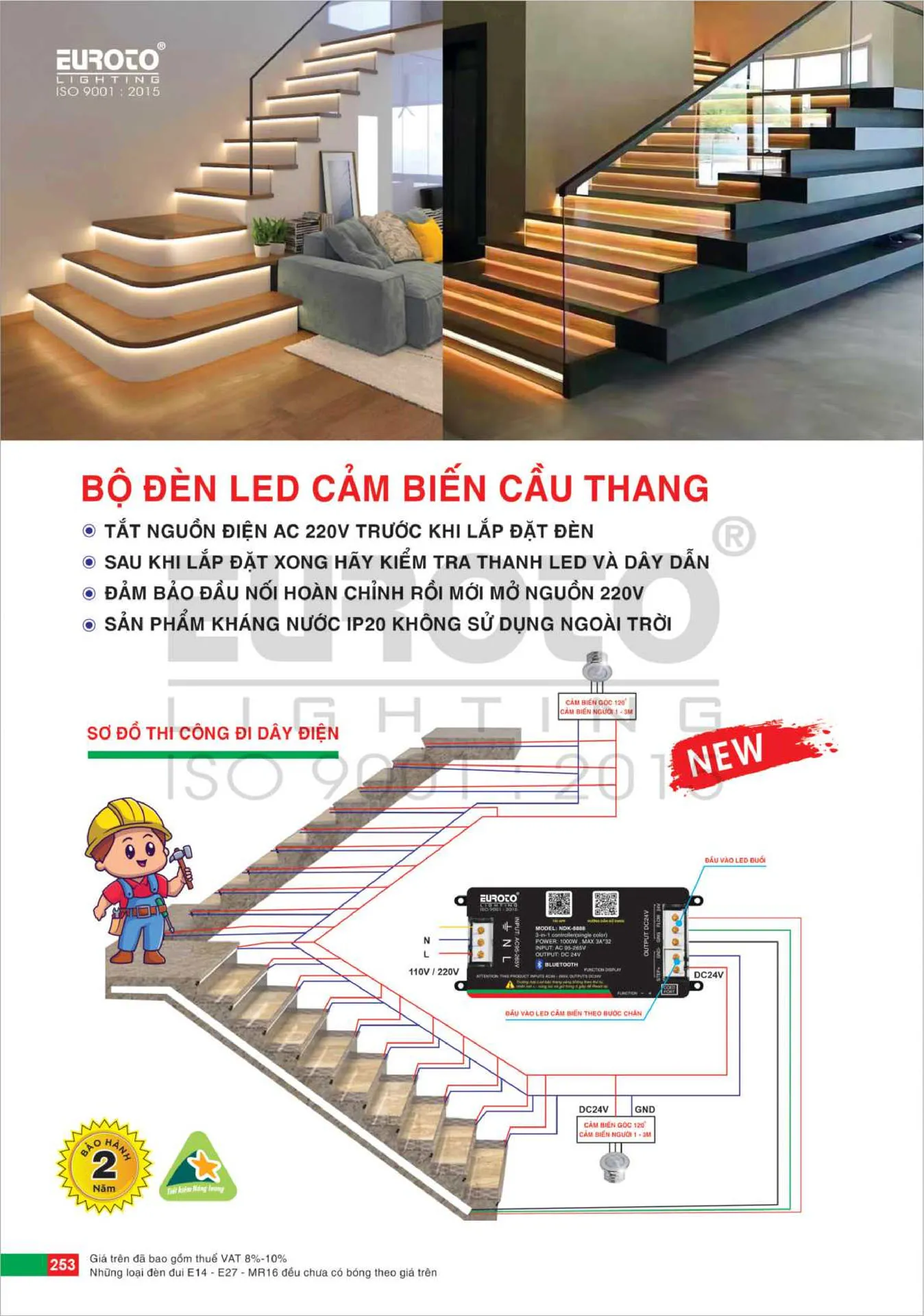 Catalogue Đèn Trang Trí EUROTO 2026 - Trang 254)