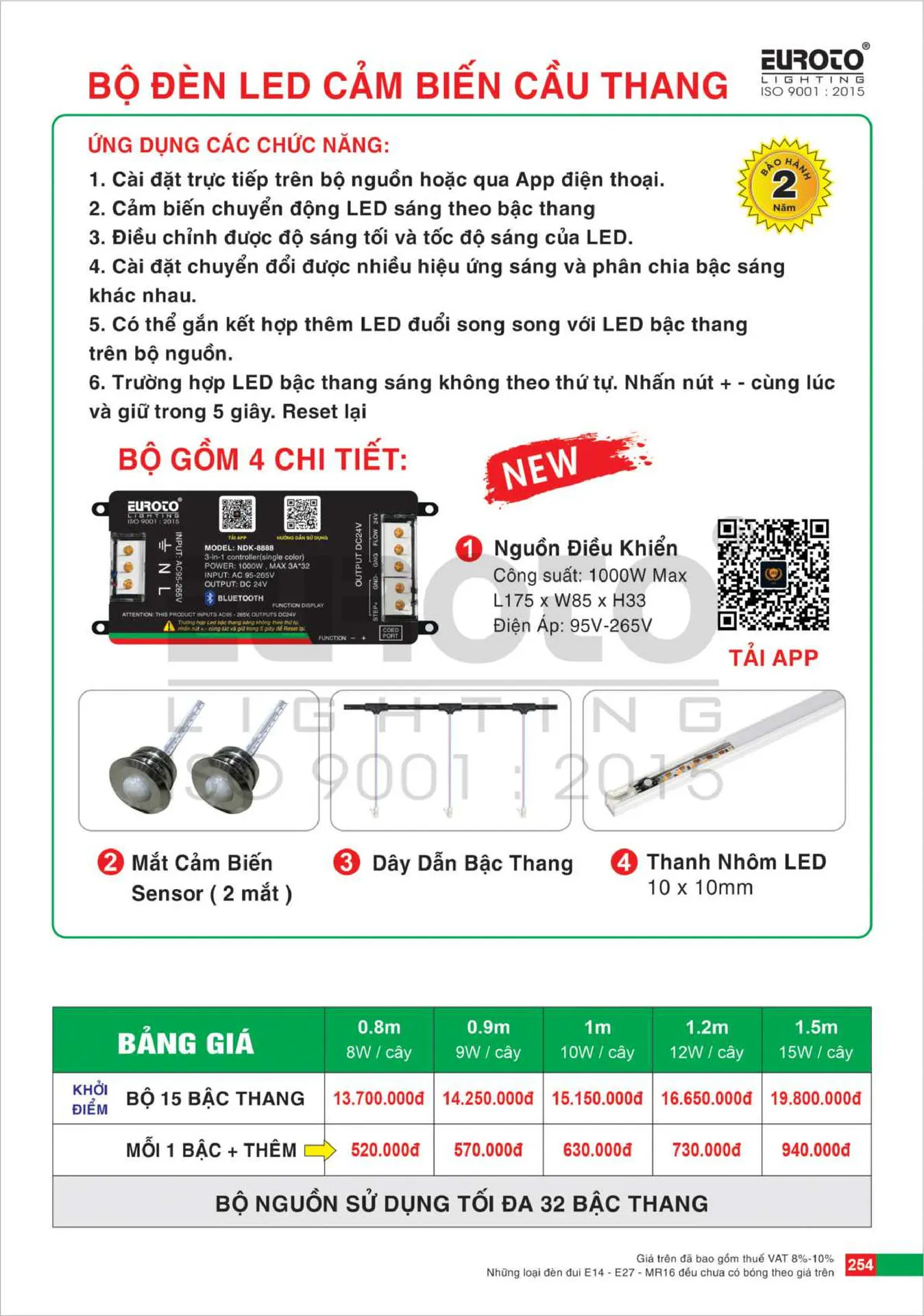 Catalogue Đèn Trang Trí EUROTO 2026 - Trang 255)