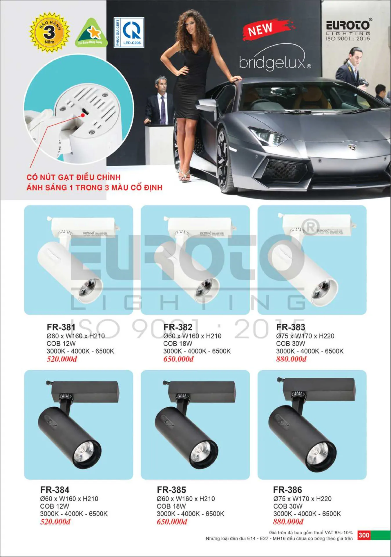 Catalogue Đèn Trang Trí EUROTO 2026 - Trang 301)