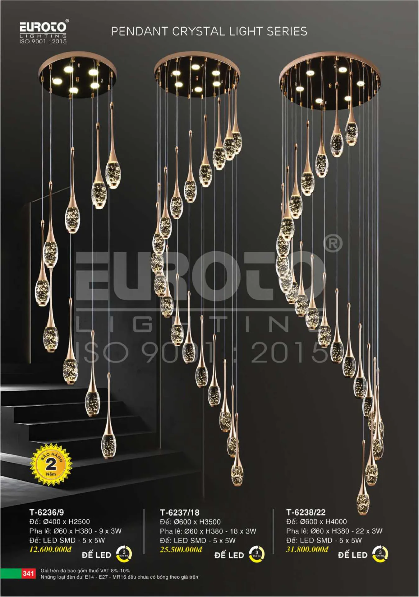 Catalogue Đèn Trang Trí EUROTO 2026 - Trang 342)