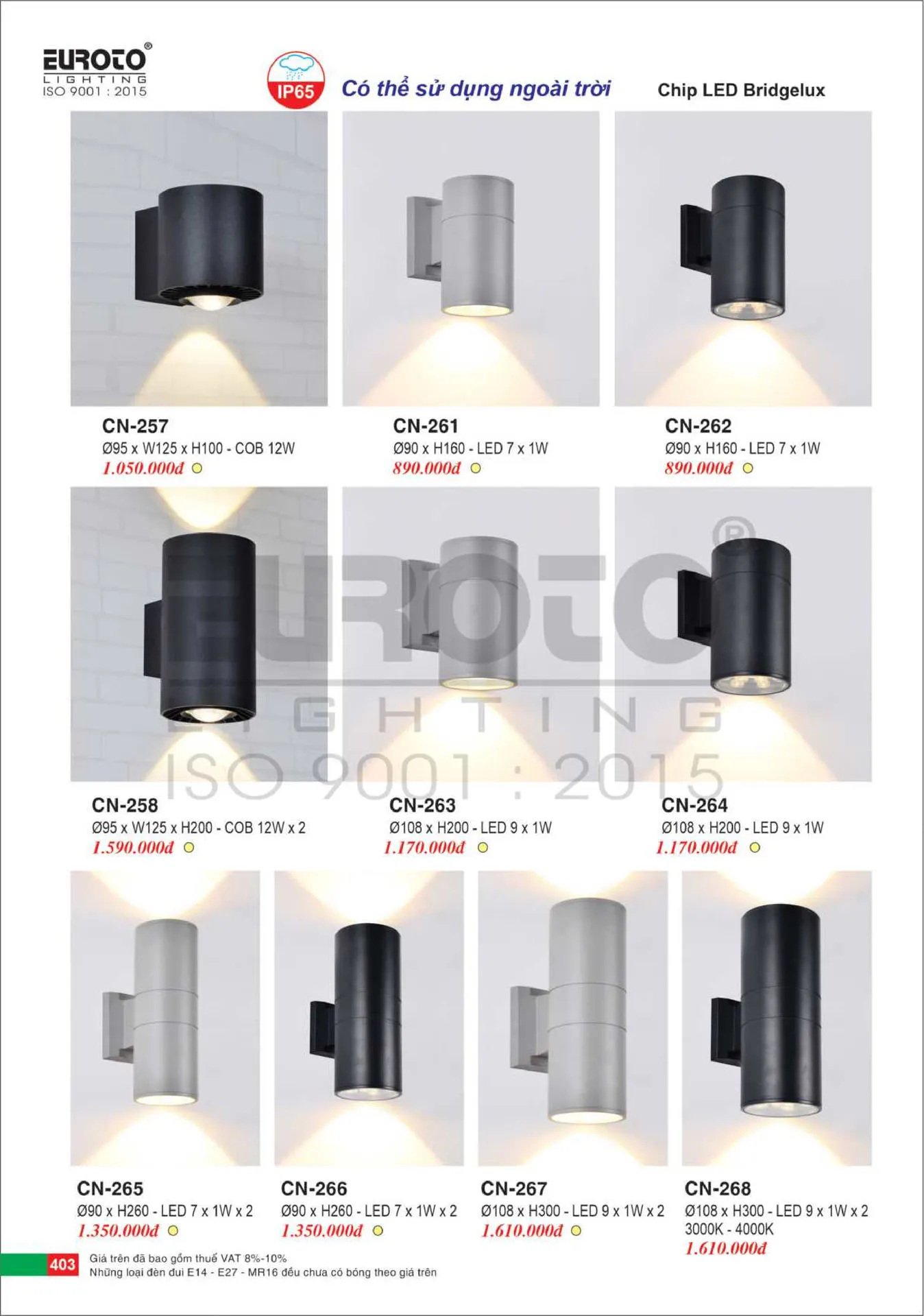 Catalogue Đèn Trang Trí EUROTO 2026 - Trang 404)