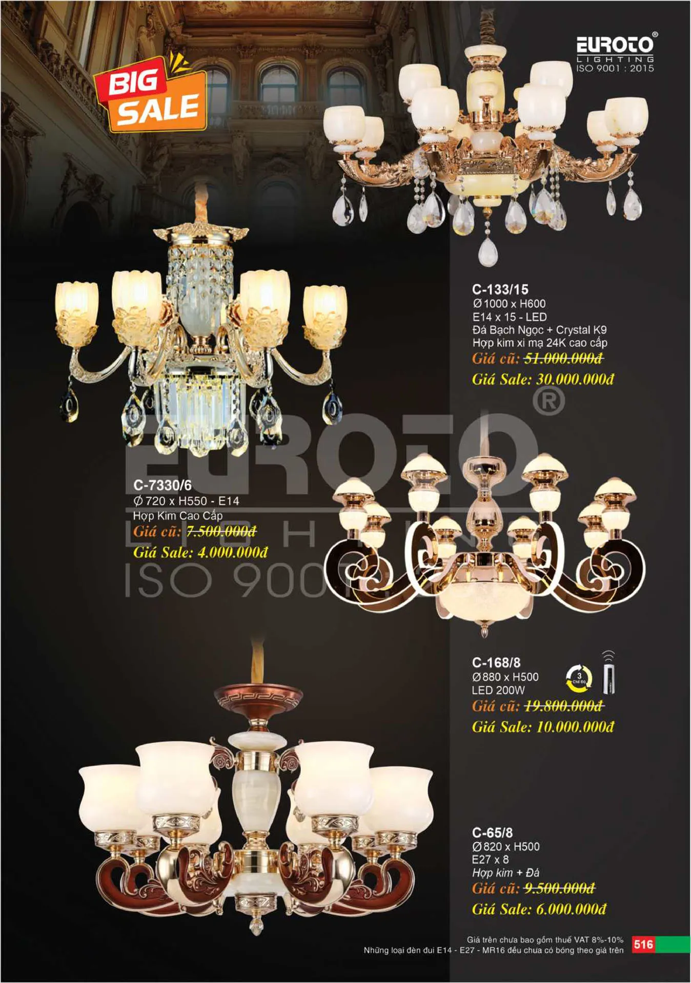 Catalogue Đèn Trang Trí EUROTO 2026 - Trang 517)