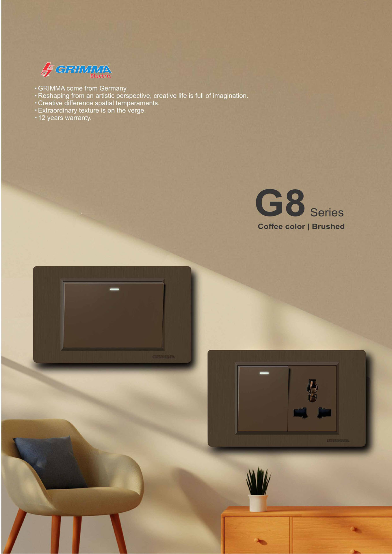 Catalogue GRIMMA 2026 (Công tắc & Ổ cắm) - Trang 32)
