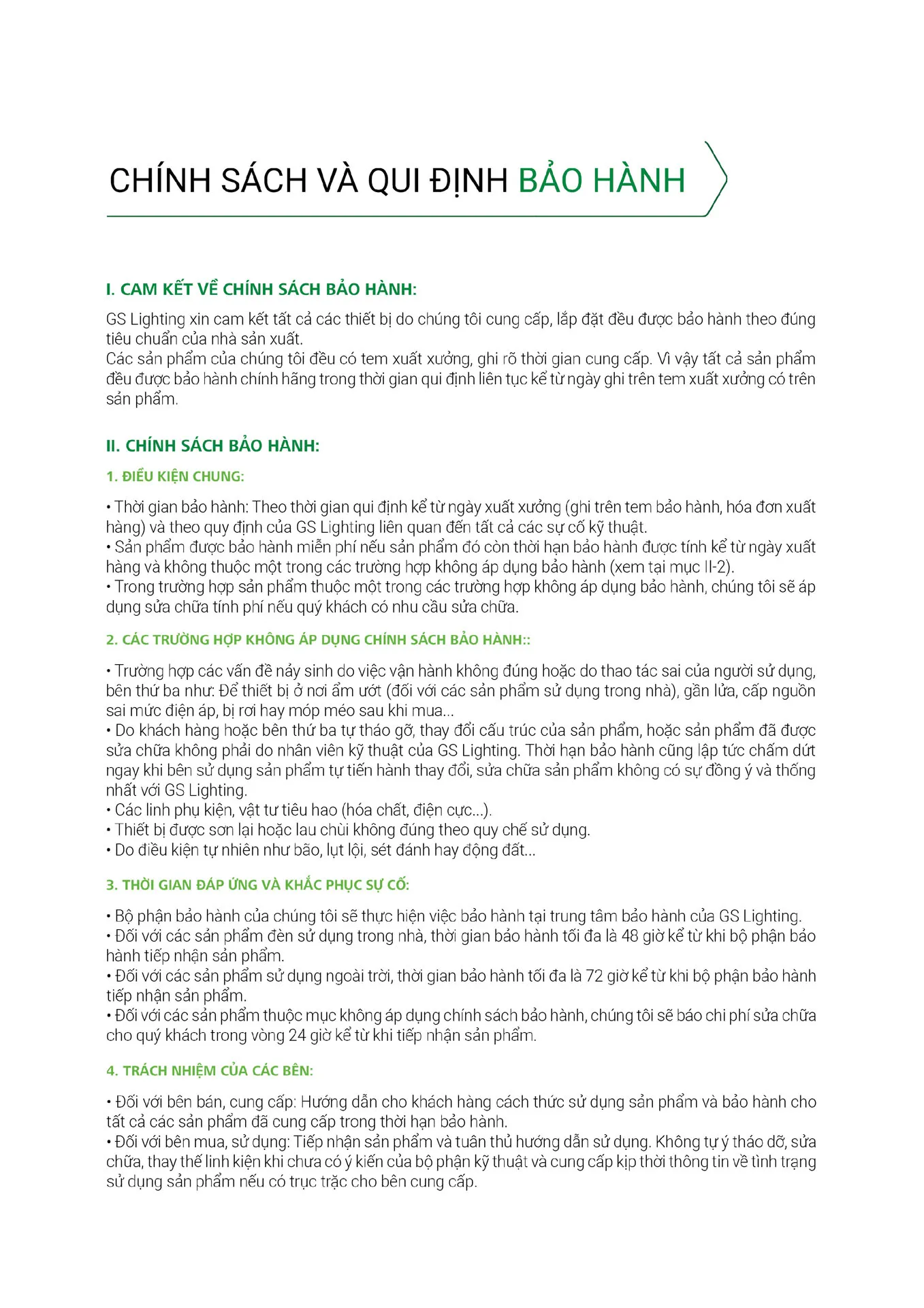 Catalogue Bảng Giá Đèn Led GS LIGHTING 2026 - Trang 129)