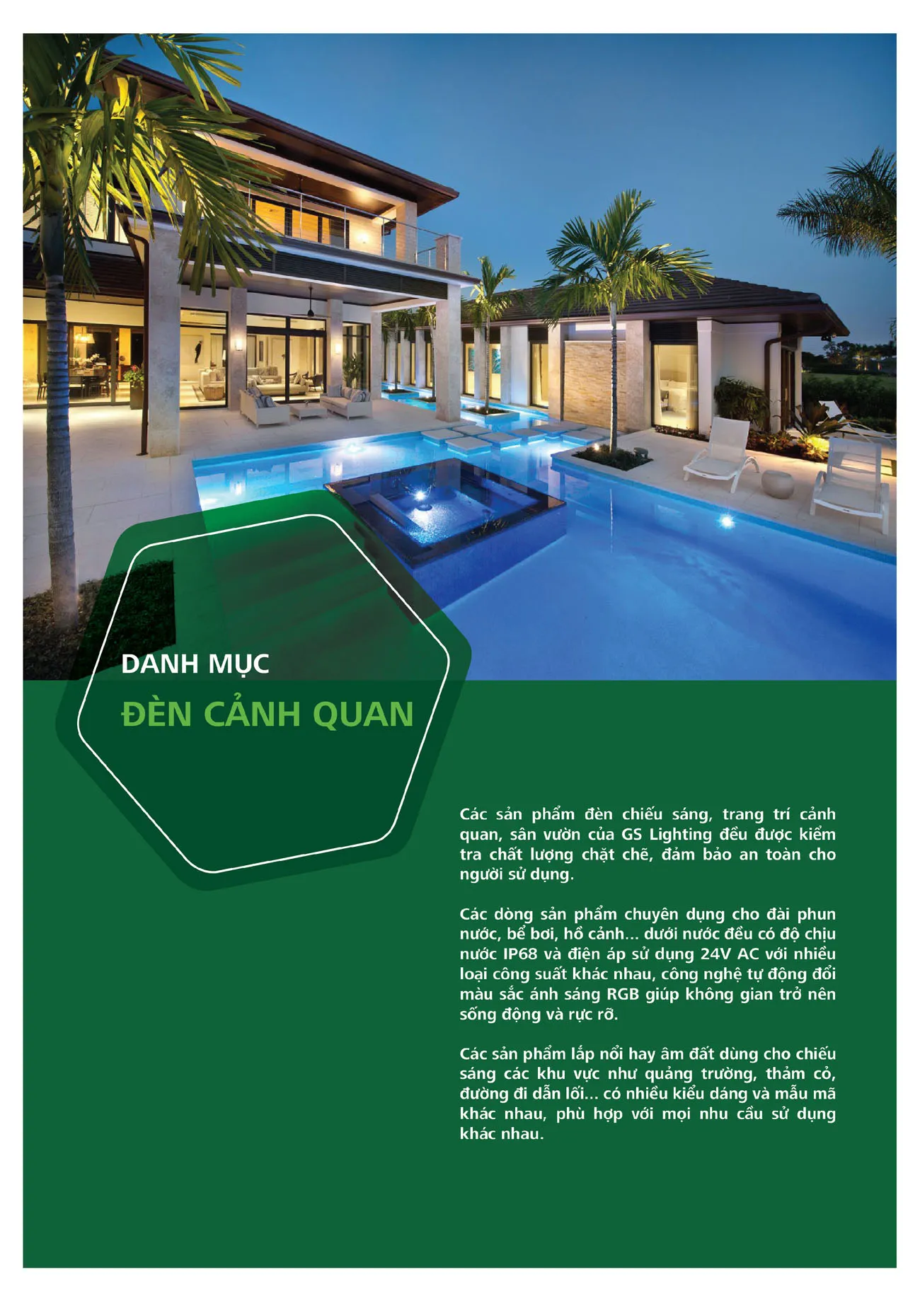 Catalogue Bảng Giá Đèn Led GS LIGHTING 2025 - Trang 133)