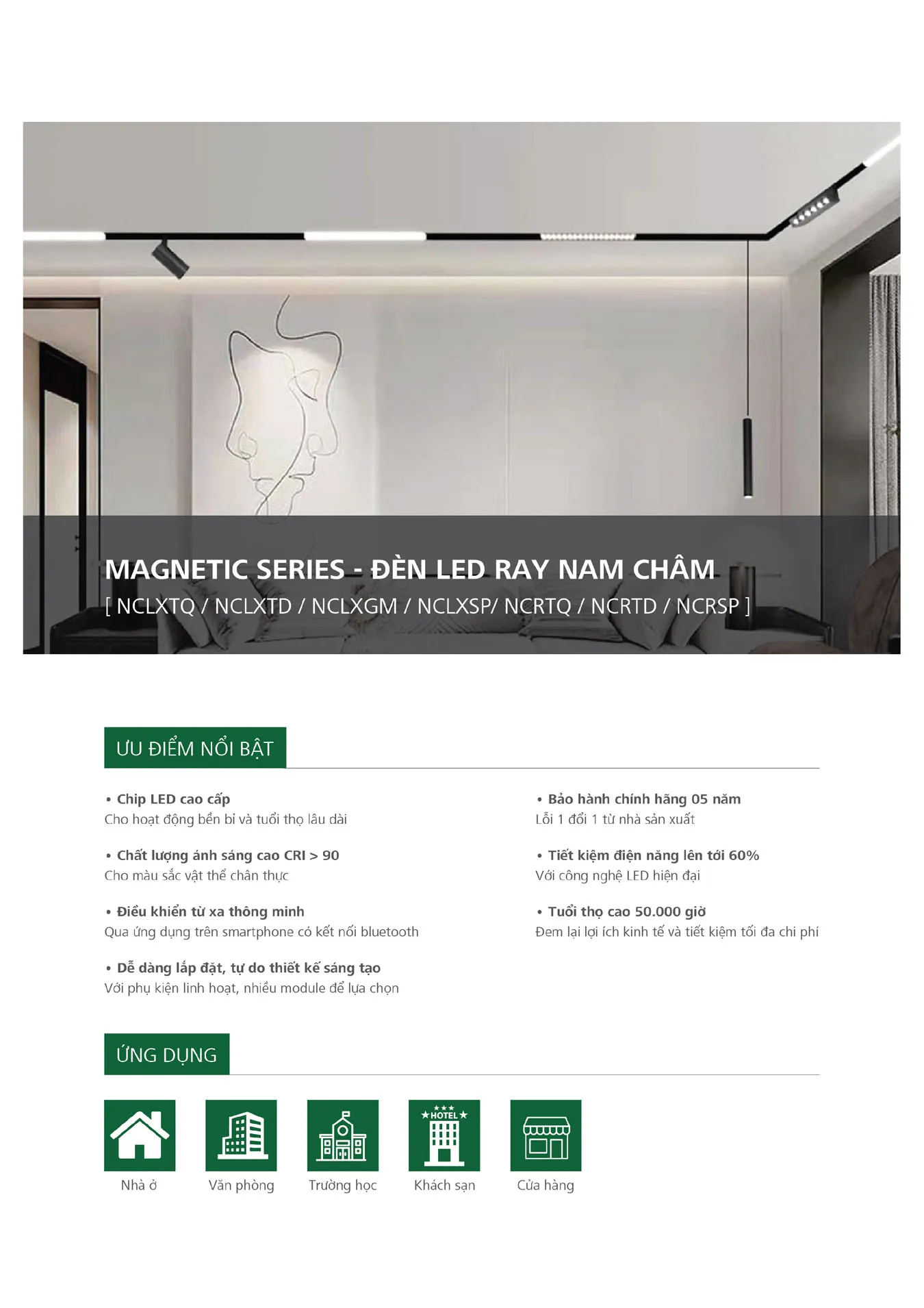 Catalogue Bảng Giá Đèn Led GS LIGHTING 2025 - Trang 65)