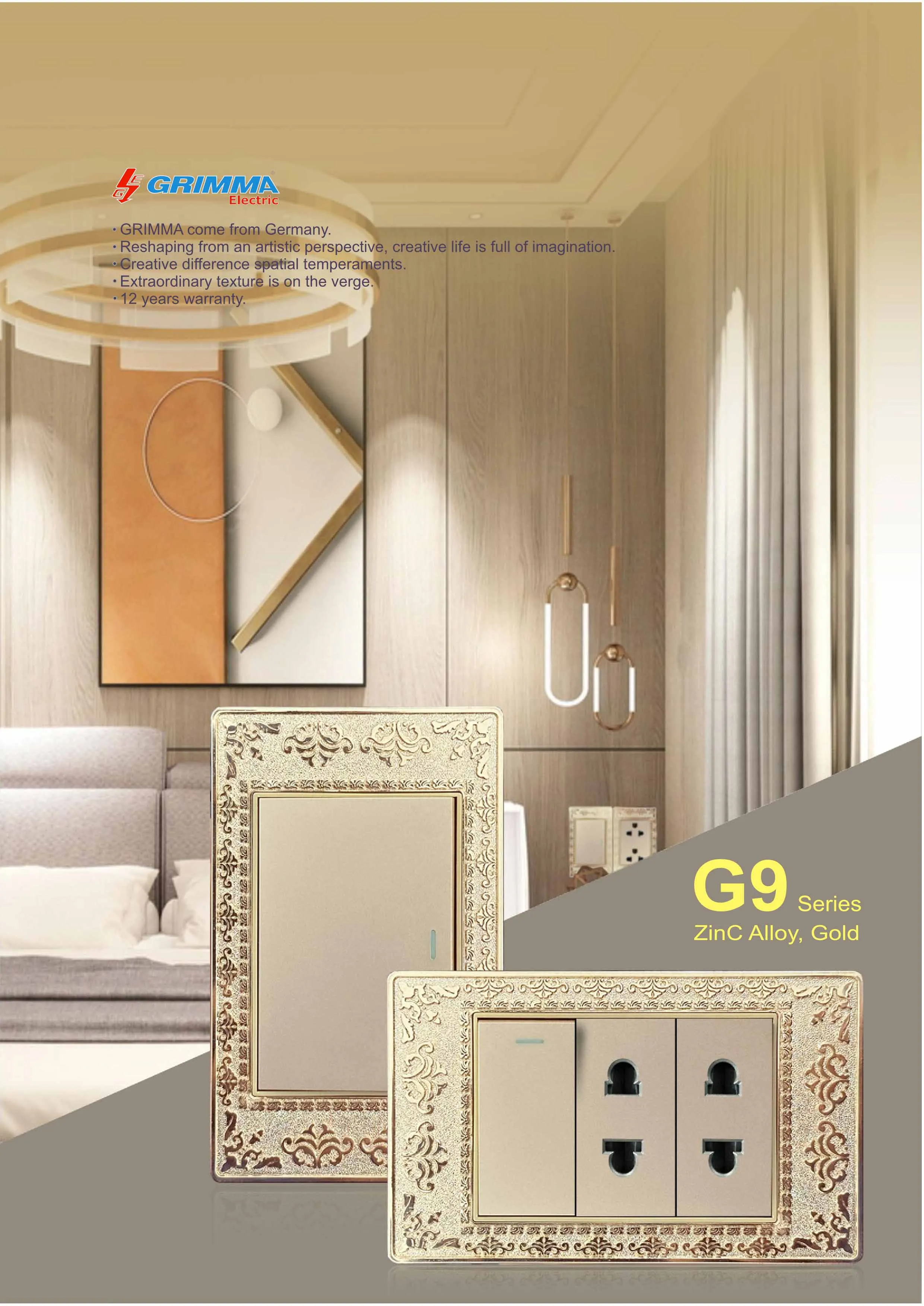 Catalogue GRIMMA 2025 (Công tắc & Ổ cắm) - Trang 9)