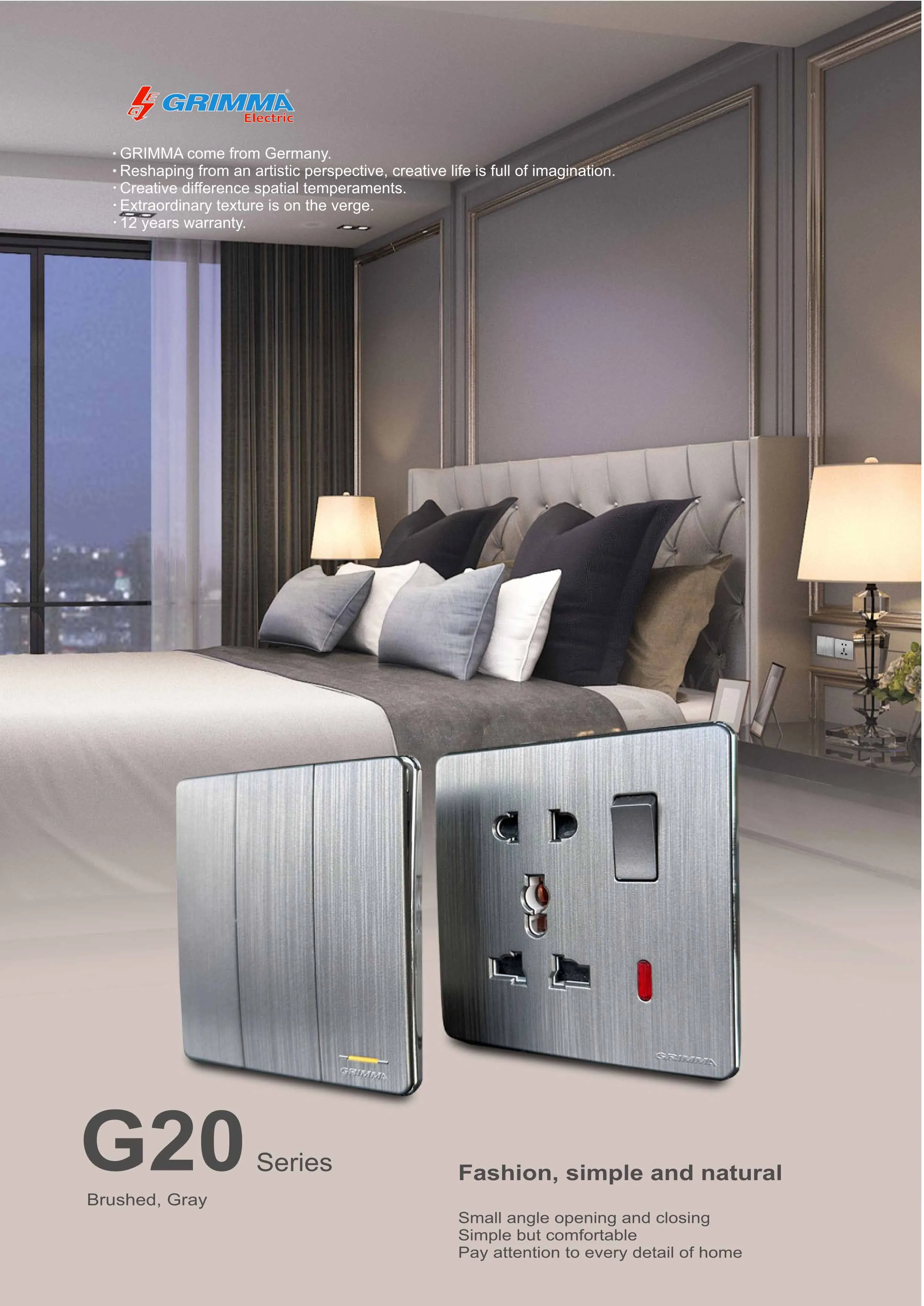 Catalogue GRIMMA 2025 (Công tắc & Ổ cắm) - Trang 47)