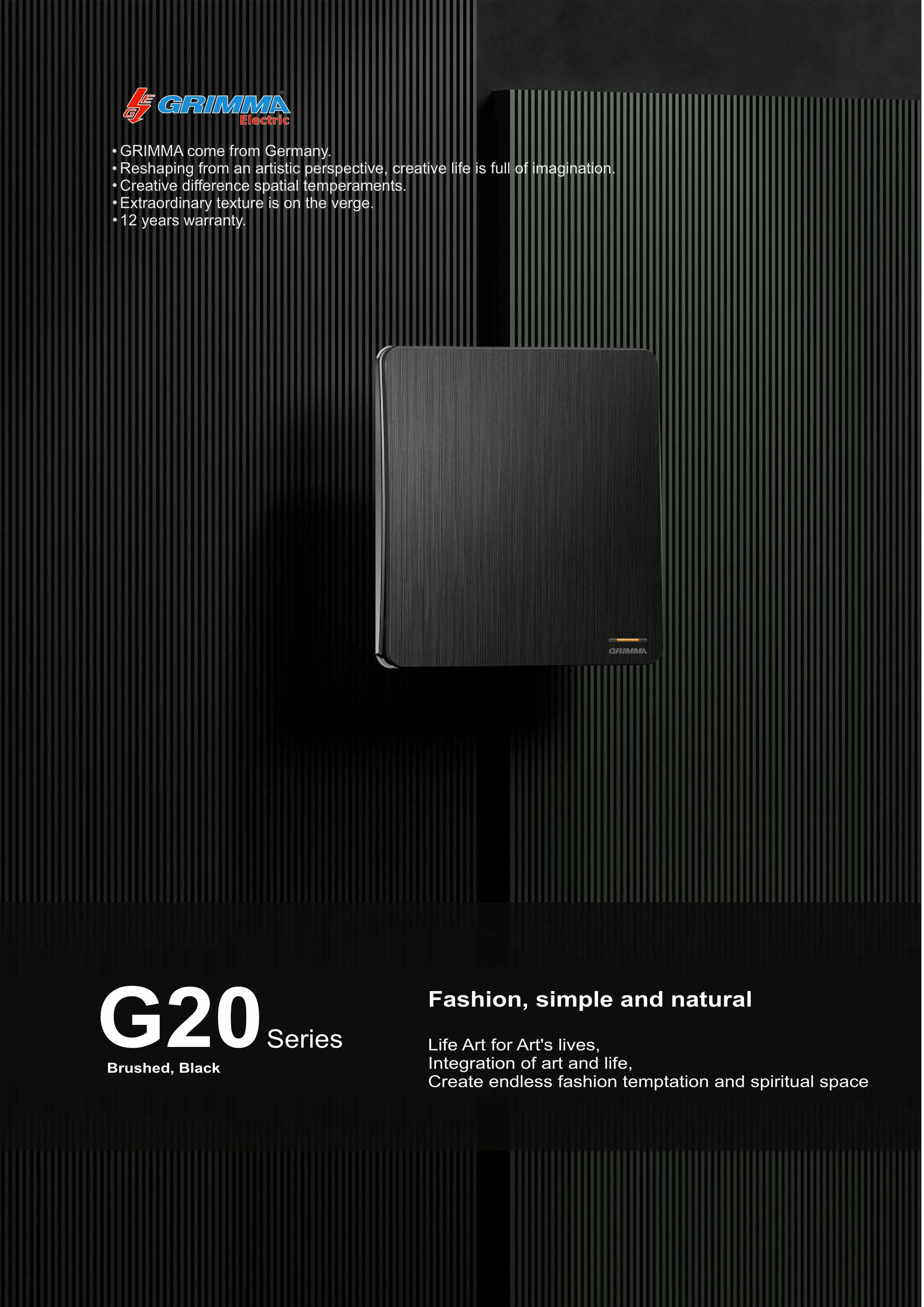 Catalogue GRIMMA 2025 (Công tắc & Ổ cắm) - Trang 55)