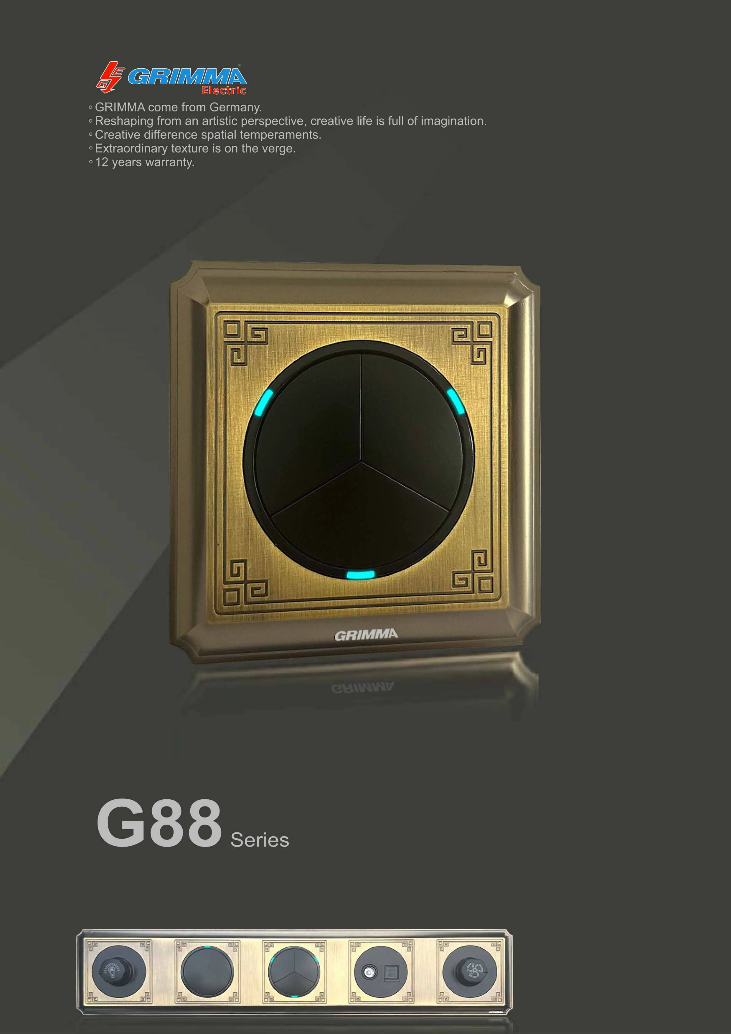 Catalogue GRIMMA 2025 (Công tắc & Ổ cắm) - Trang 71)