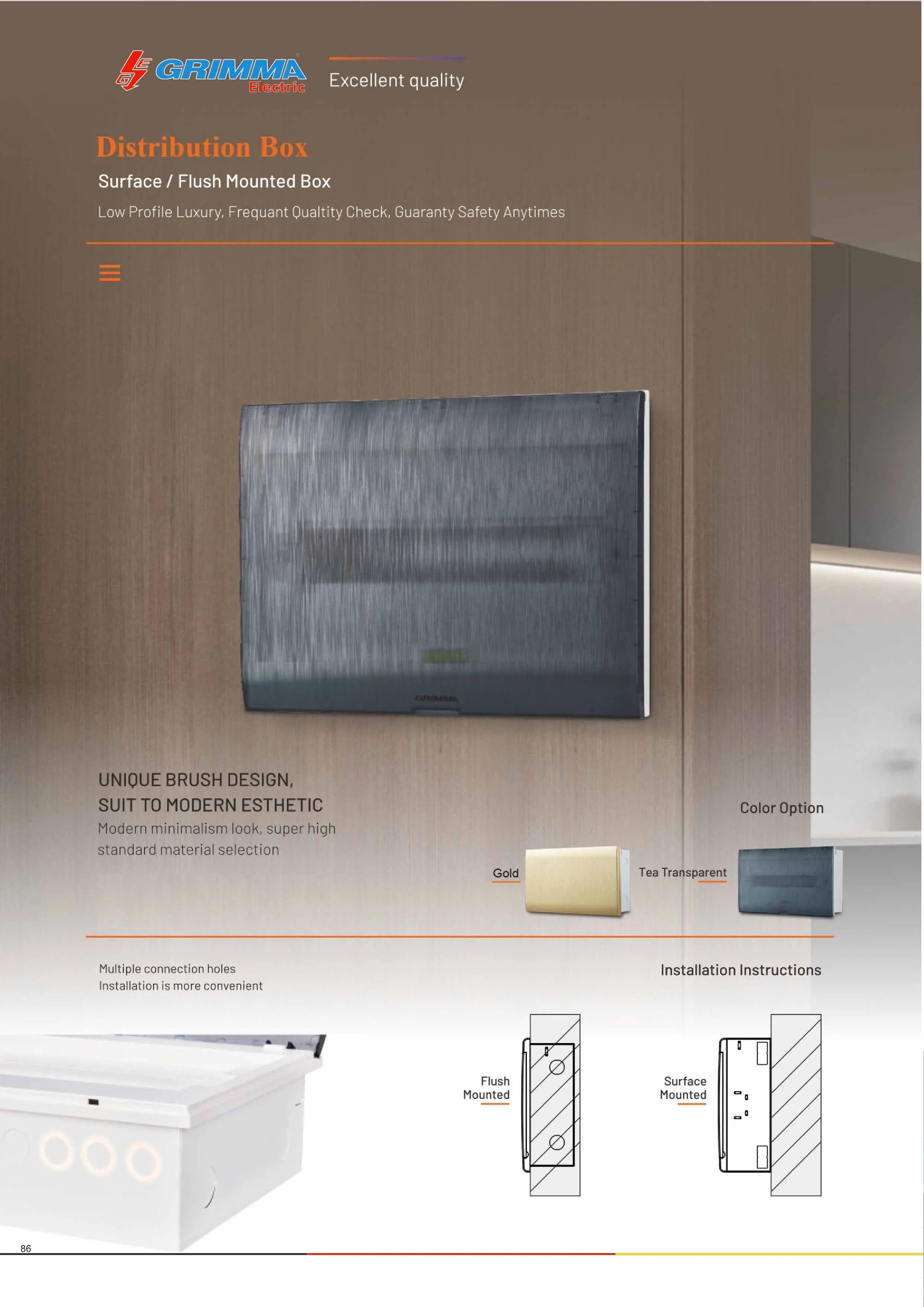 Catalogue GRIMMA 2025 (Công tắc & Ổ cắm) - Trang 87)