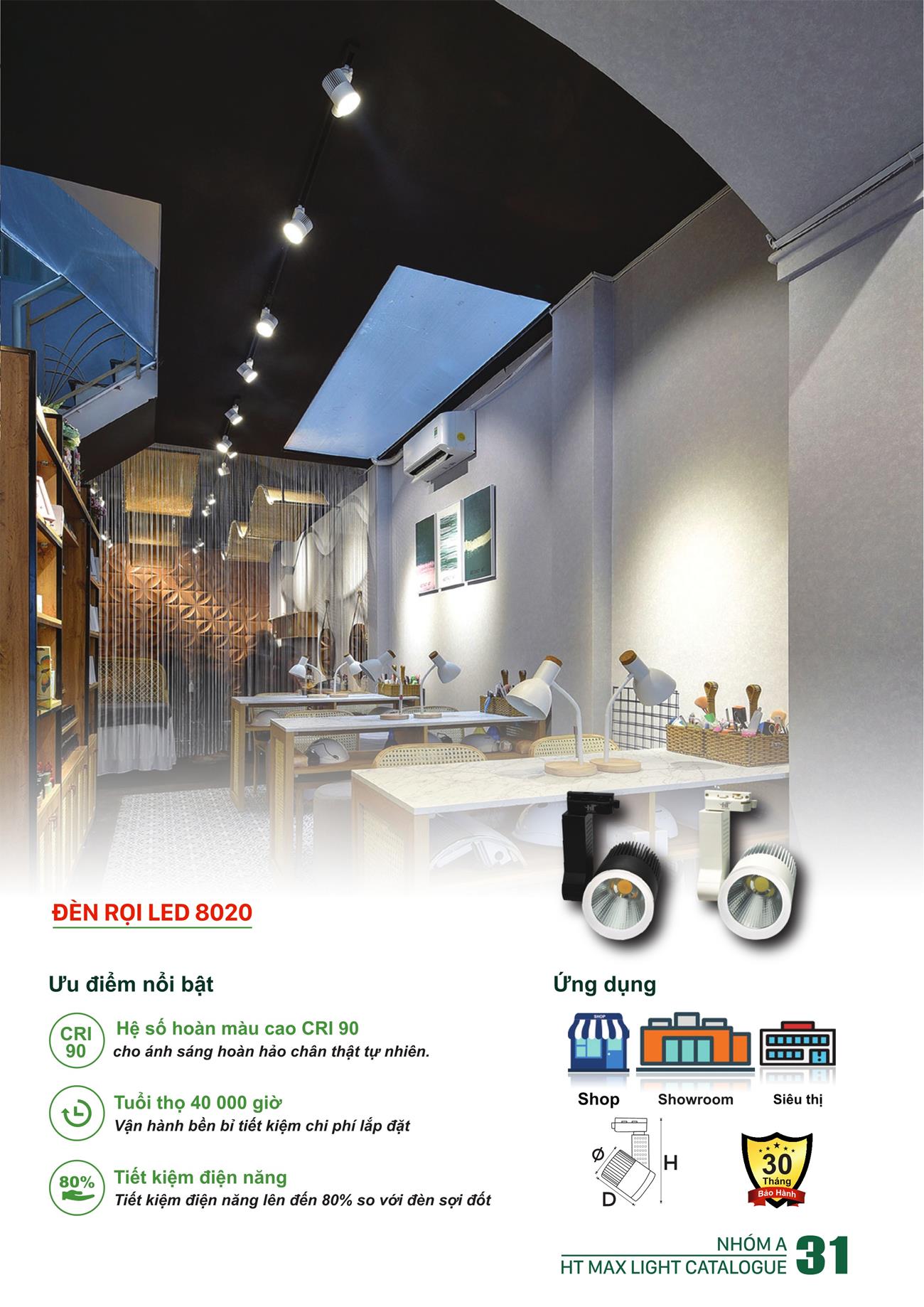 Bảng Giá Đèn Led HT Max Light 2023 - Trang 31)