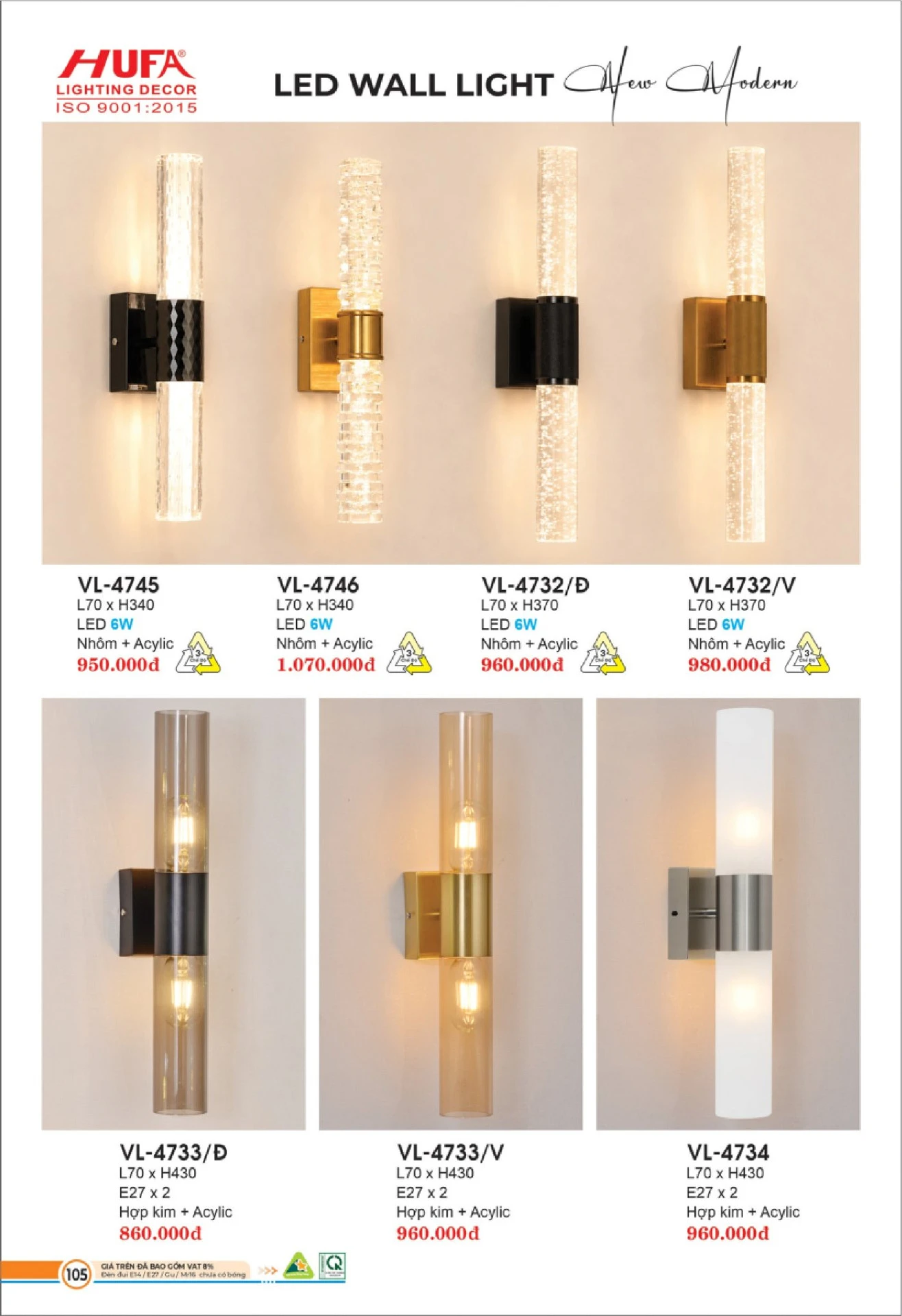 Bảng Giá Đèn Chiếu Sáng LED HUFA 2026 - Trang 106)
