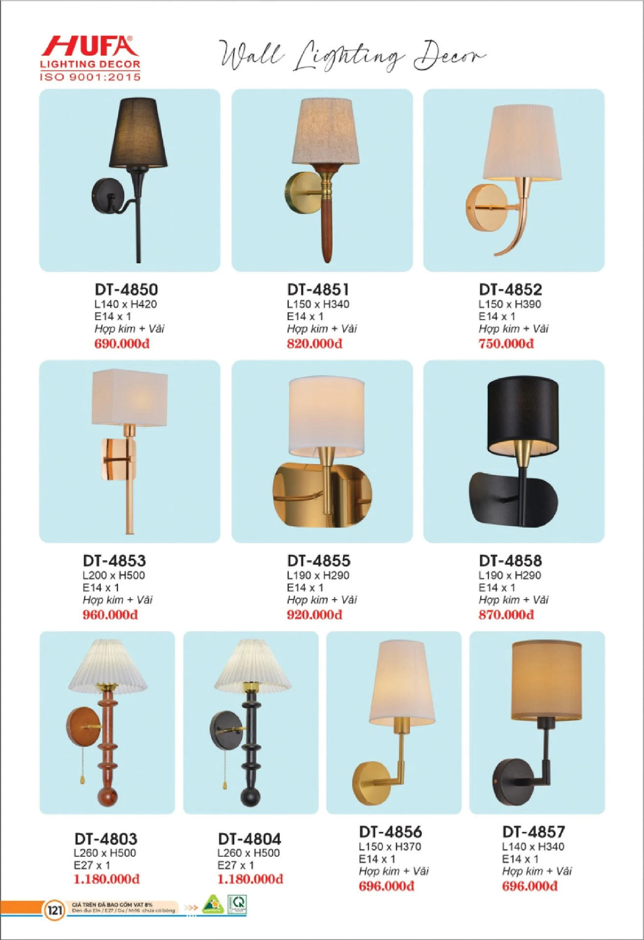 Bảng Giá Đèn Chiếu Sáng LED HUFA 2026 - Trang 122)