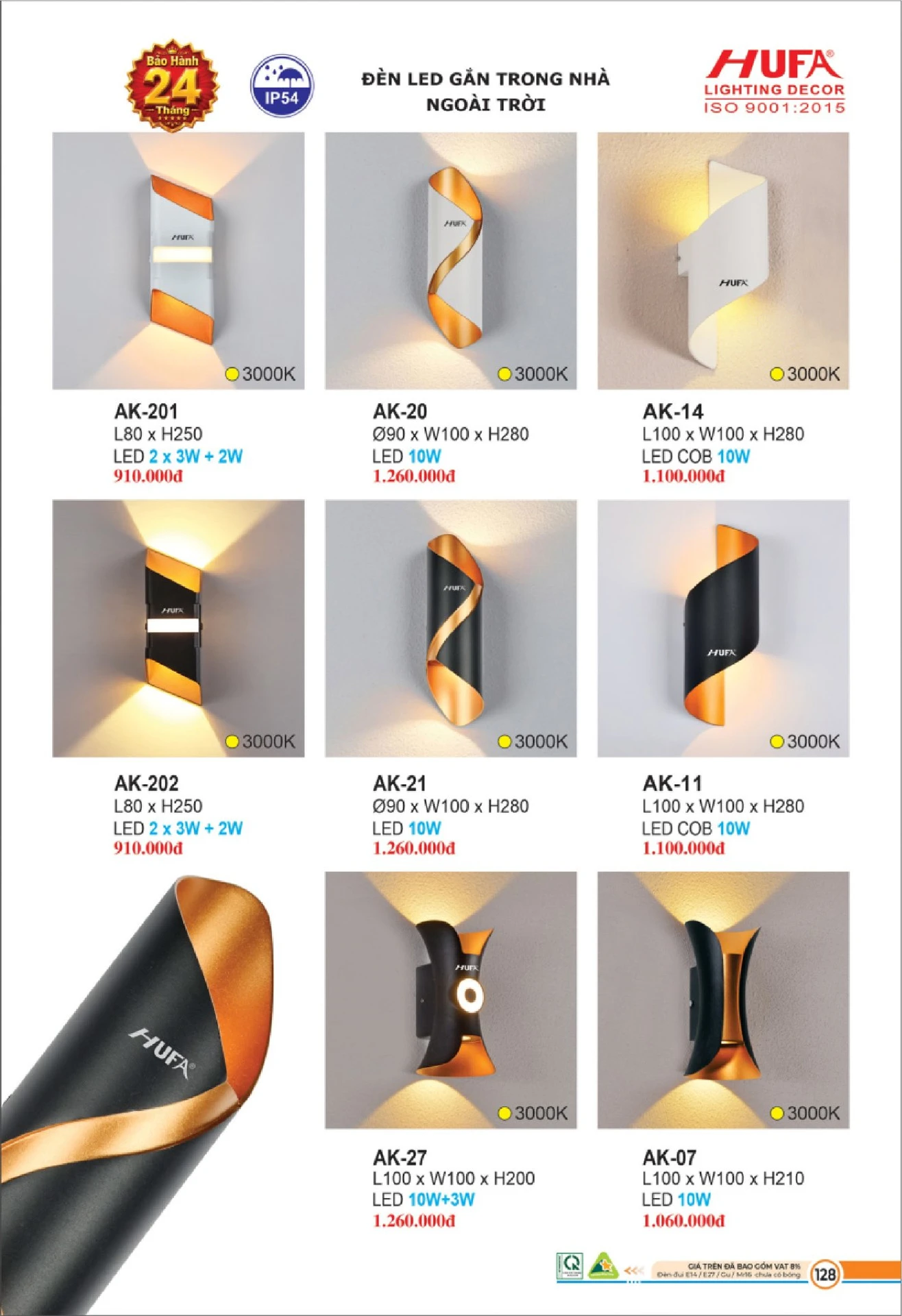 Bảng Giá Đèn Chiếu Sáng LED HUFA 2026 - Trang 129)