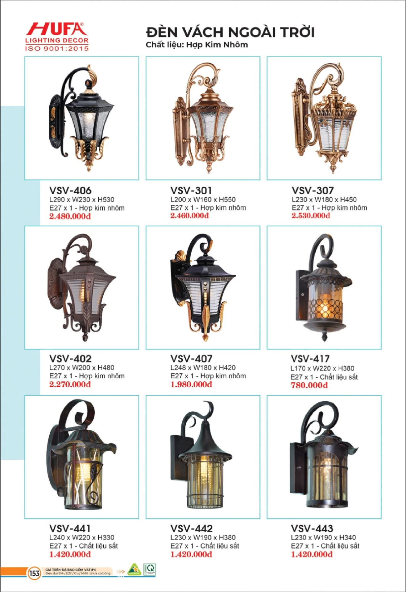 Bảng Giá Đèn Chiếu Sáng LED HUFA 2026 - Trang 154)