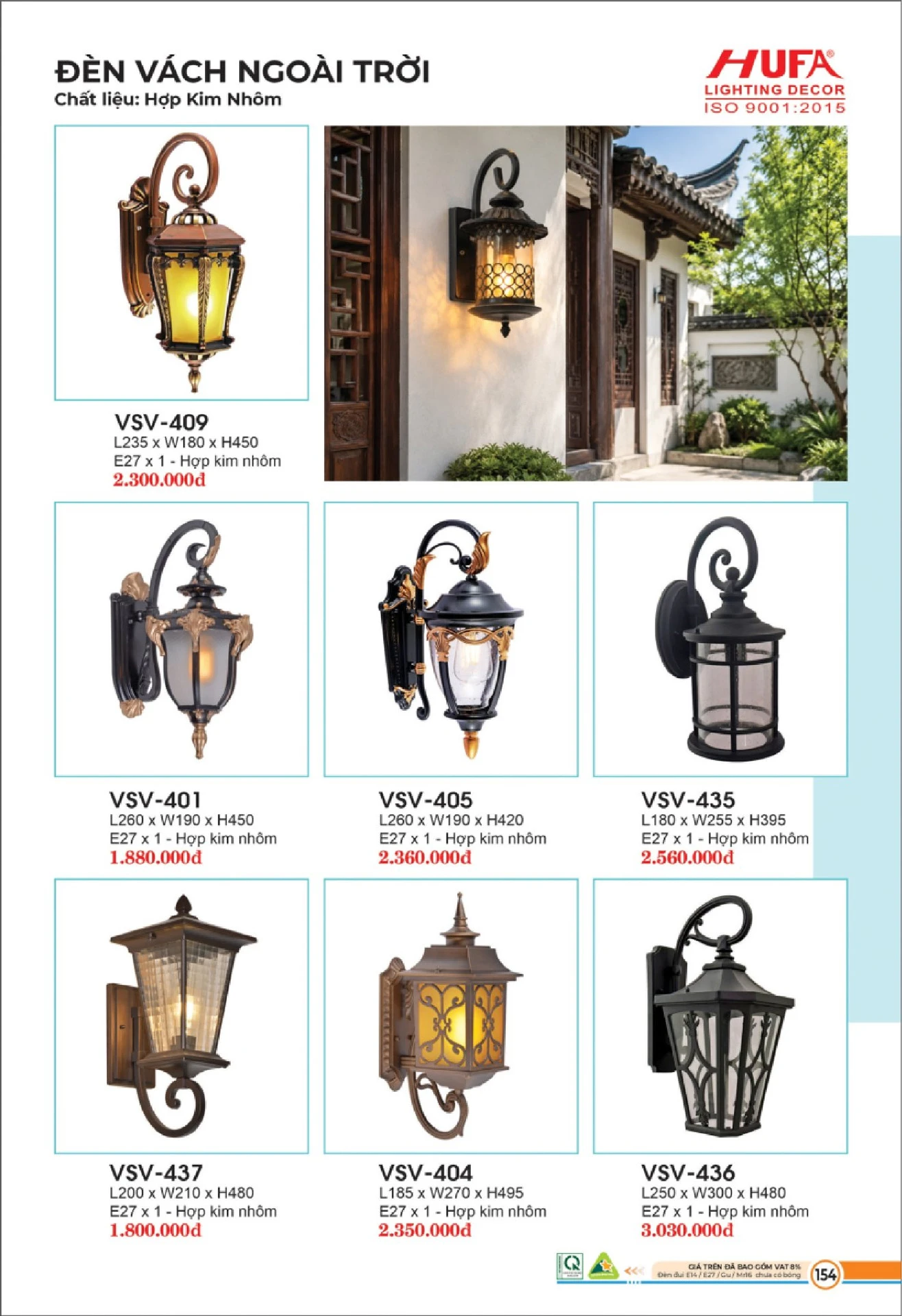 Bảng Giá Đèn Chiếu Sáng LED HUFA 2026 - Trang 155)