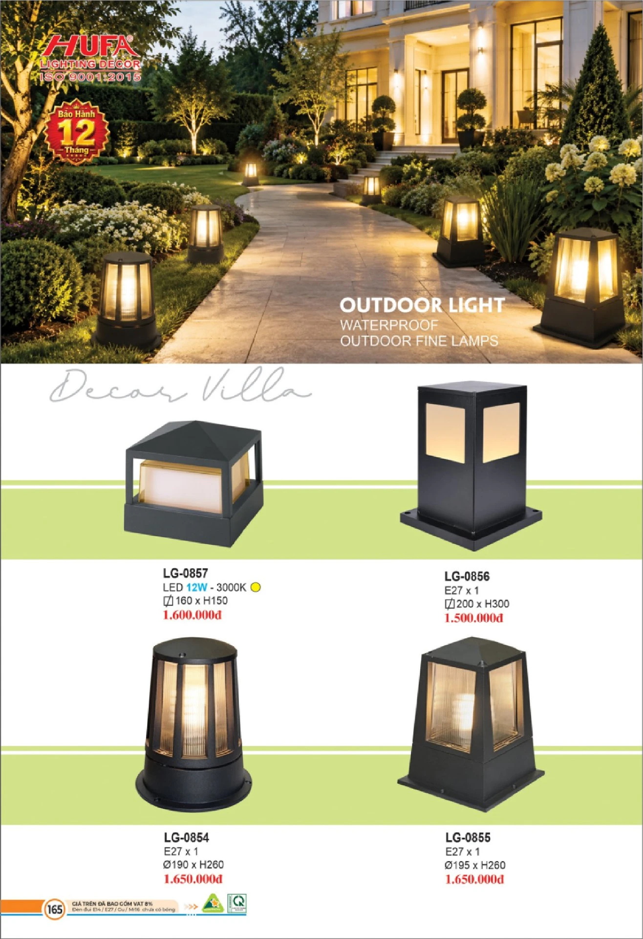 Bảng Giá Đèn Chiếu Sáng LED HUFA 2026 - Trang 166)
