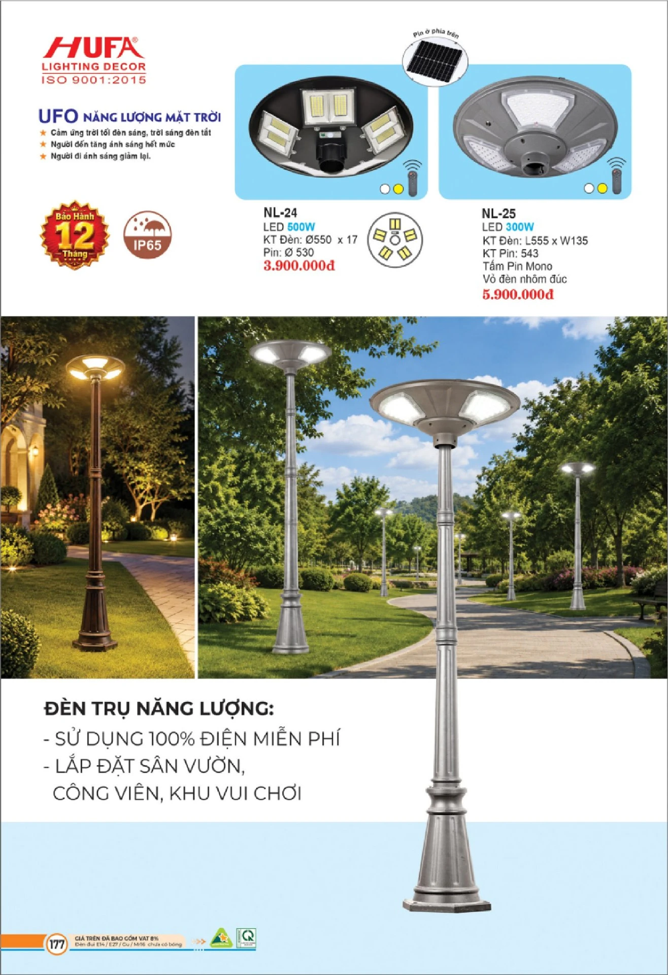 Bảng Giá Đèn Chiếu Sáng LED HUFA 2026 - Trang 178)