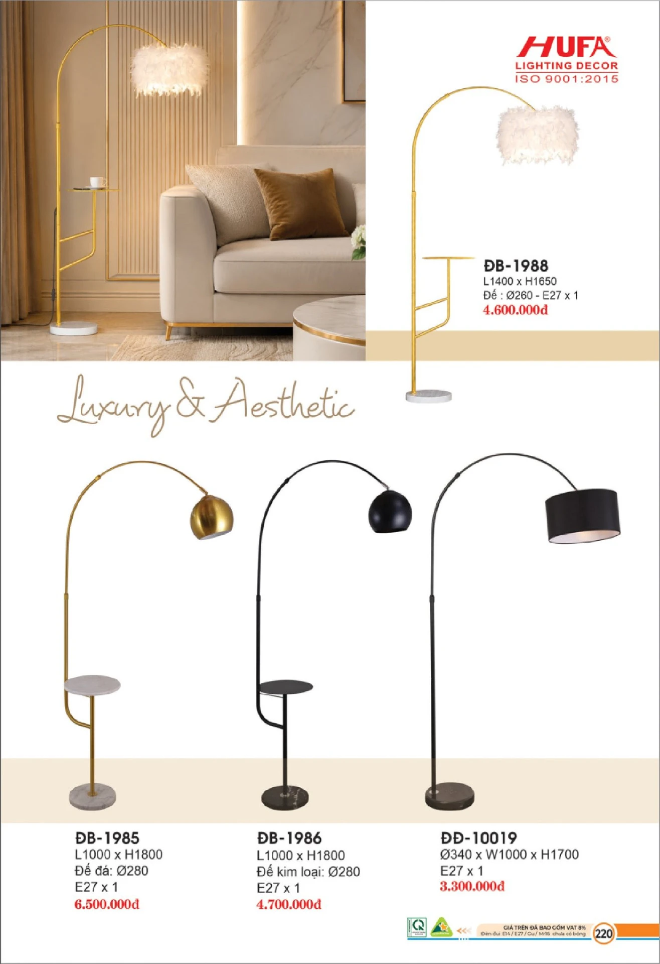 Bảng Giá Đèn Chiếu Sáng LED HUFA 2026 - Trang 221)