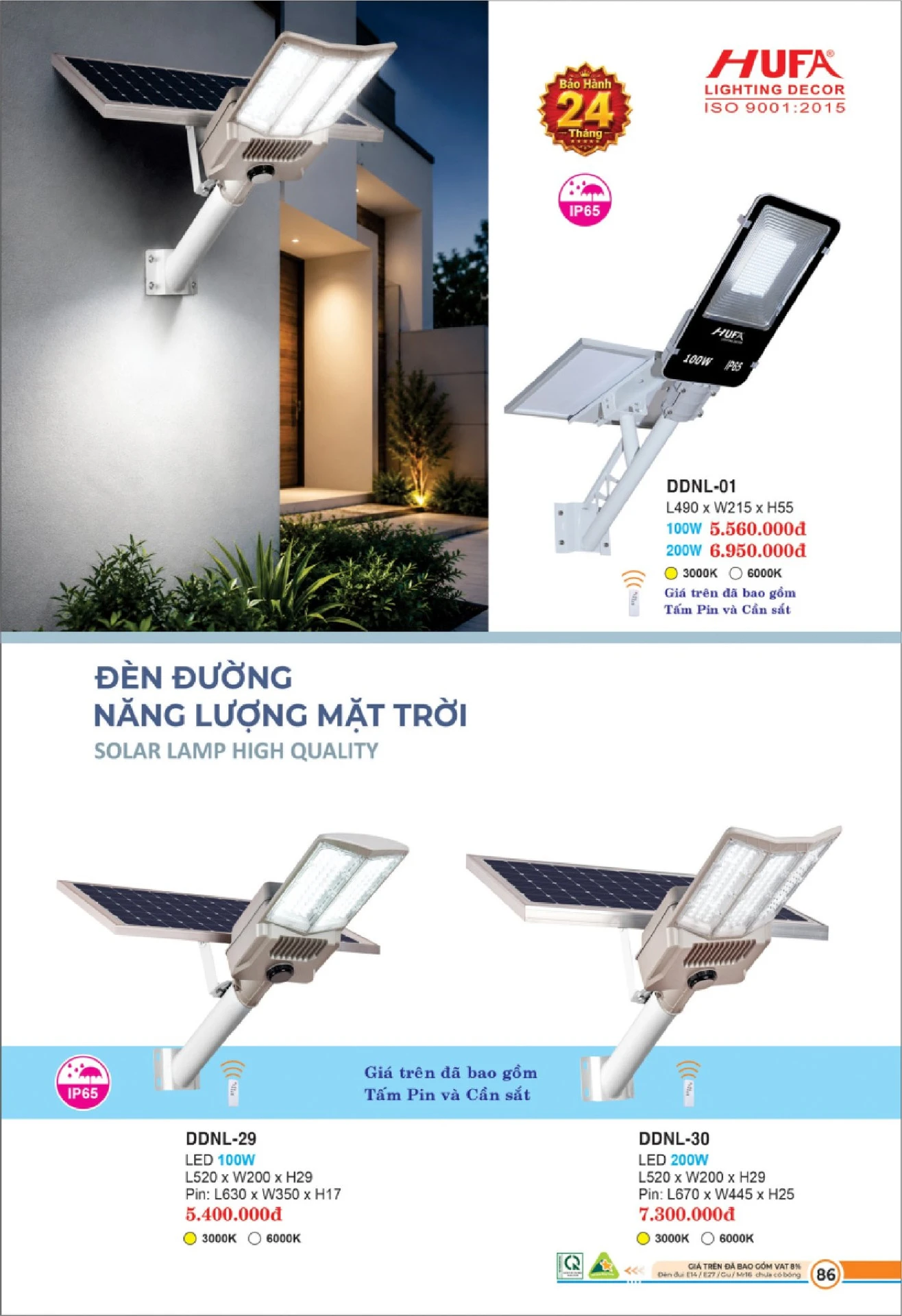 Bảng Giá Đèn Chiếu Sáng LED HUFA 2026 - Trang 87)
