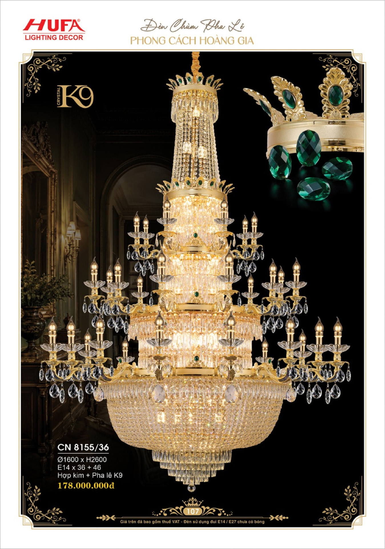 Catalogue ĐÈN TRANG TRÍ HUFA 2026 - Trang 110)
