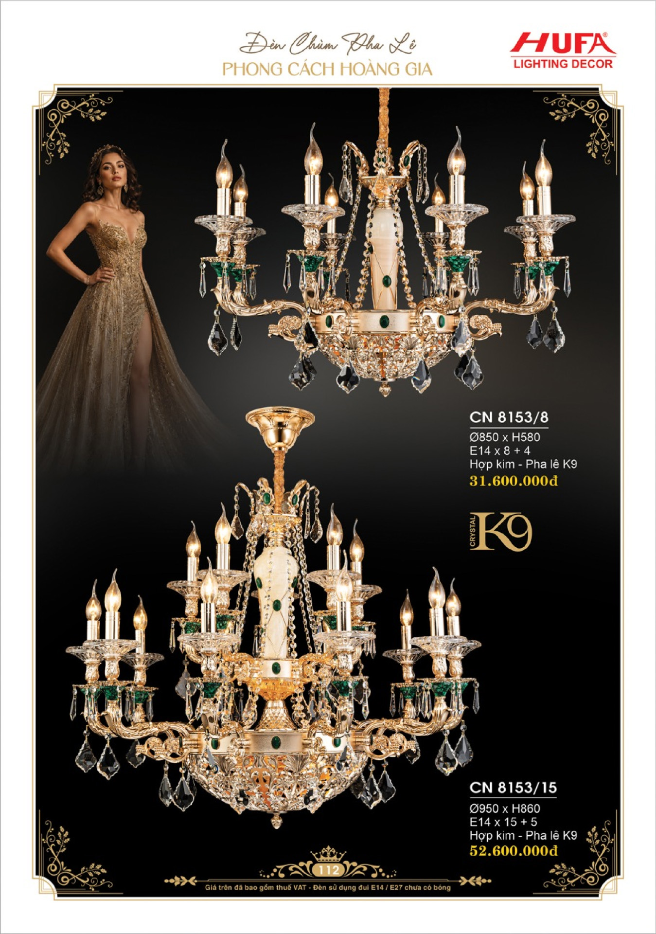 Catalogue ĐÈN TRANG TRÍ HUFA 2026 - Trang 115)