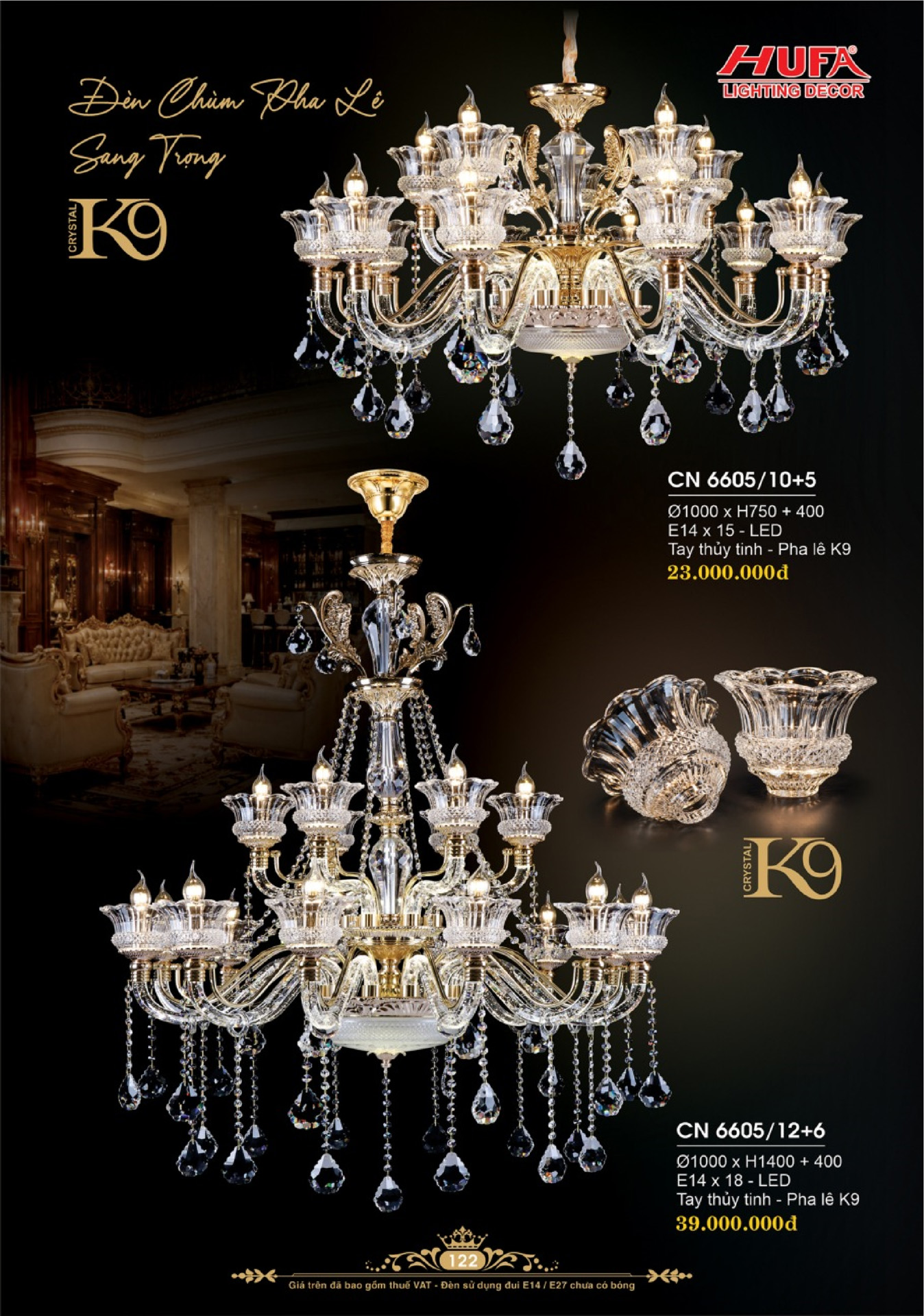Catalogue ĐÈN TRANG TRÍ HUFA 2026 - Trang 125)