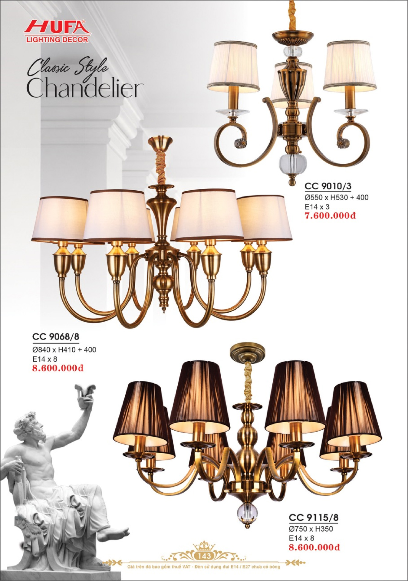 Catalogue ĐÈN TRANG TRÍ HUFA 2026 - Trang 146)