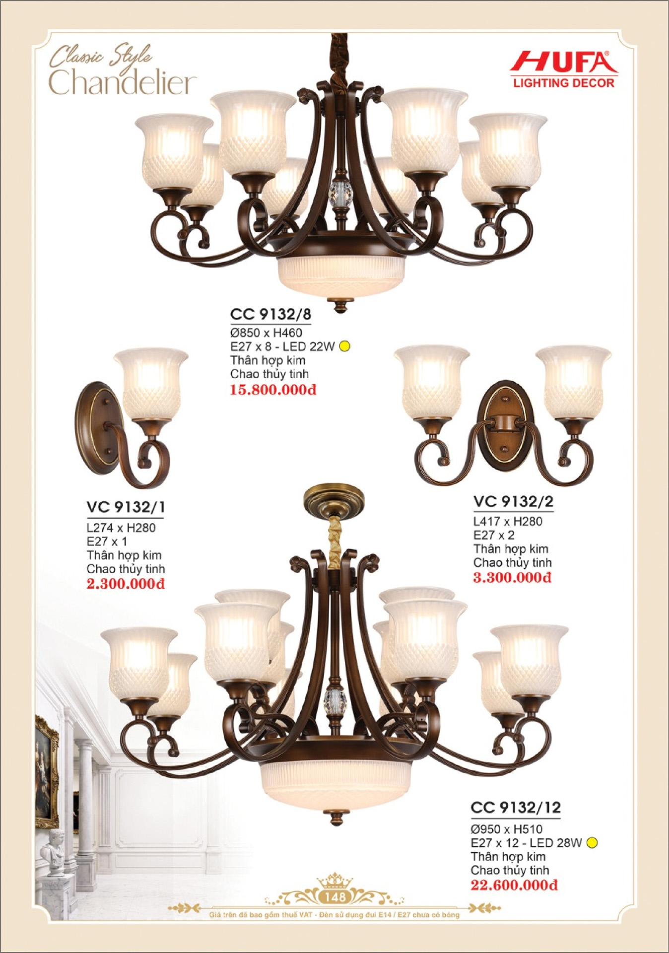 Catalogue ĐÈN TRANG TRÍ HUFA 2026 - Trang 151)