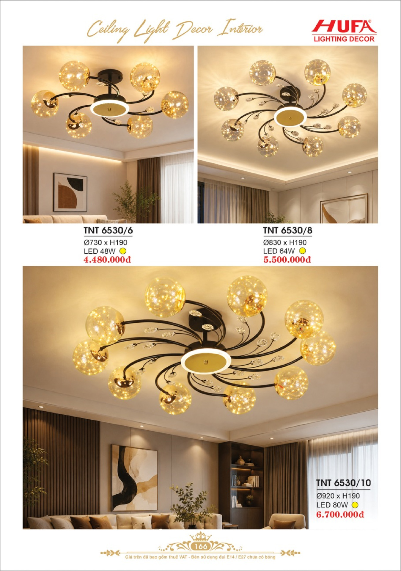 Catalogue ĐÈN TRANG TRÍ HUFA 2026 - Trang 169)