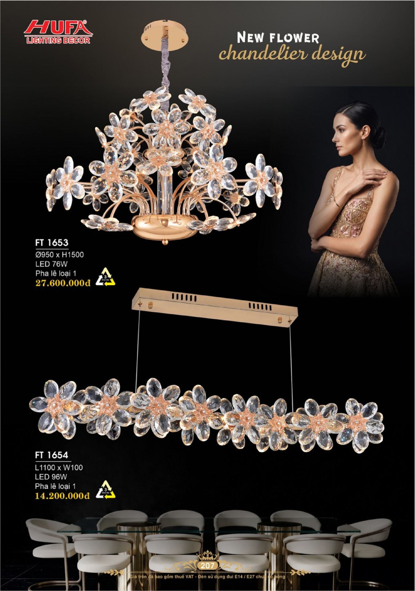 Catalogue ĐÈN TRANG TRÍ HUFA 2026 - Trang 210)