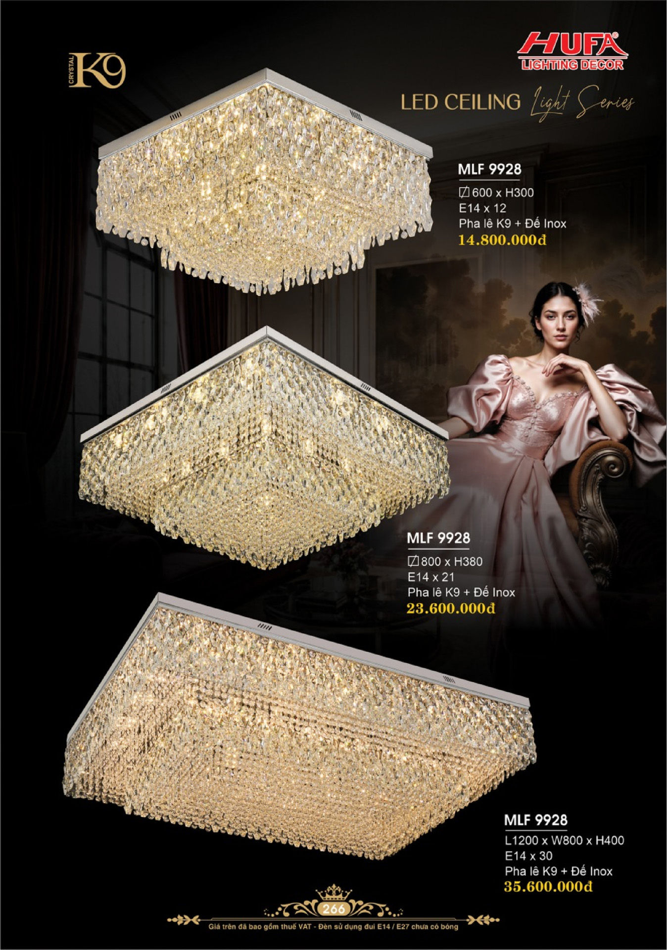 Catalogue ĐÈN TRANG TRÍ HUFA 2026 - Trang 269)