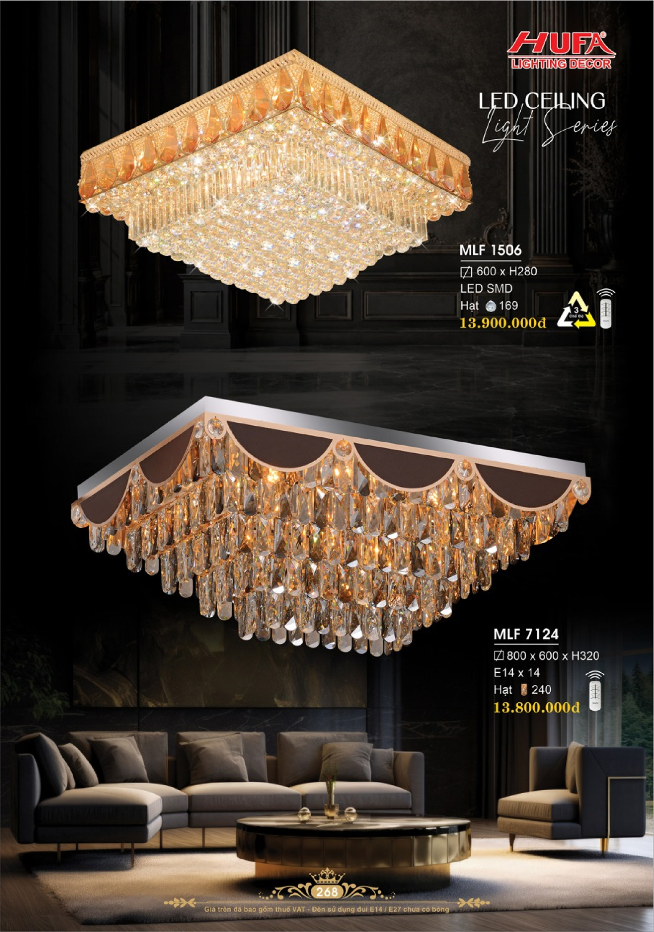 Catalogue ĐÈN TRANG TRÍ HUFA 2026 - Trang 271)