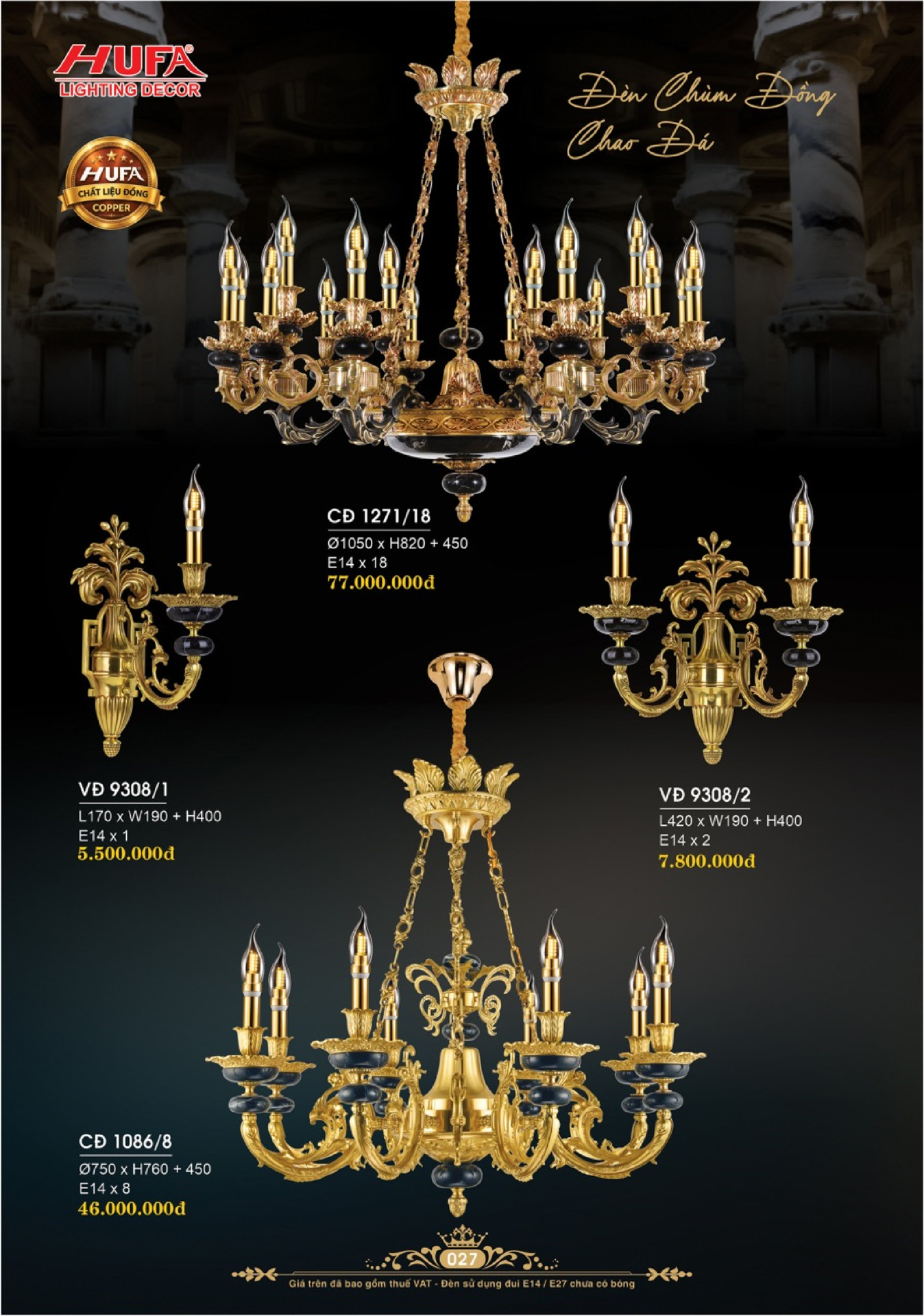 Catalogue ĐÈN TRANG TRÍ HUFA 2026 - Trang 30)