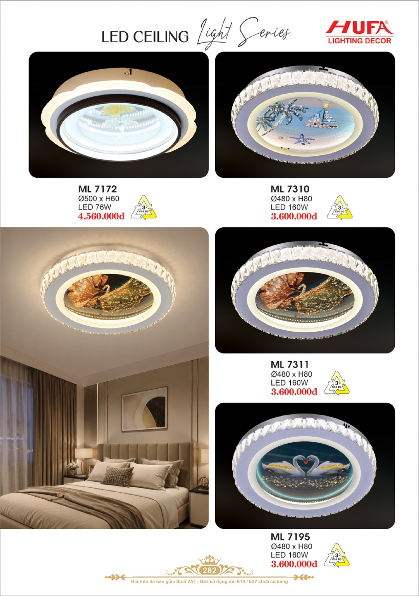 Catalogue ĐÈN TRANG TRÍ HUFA 2026 - Trang 285)