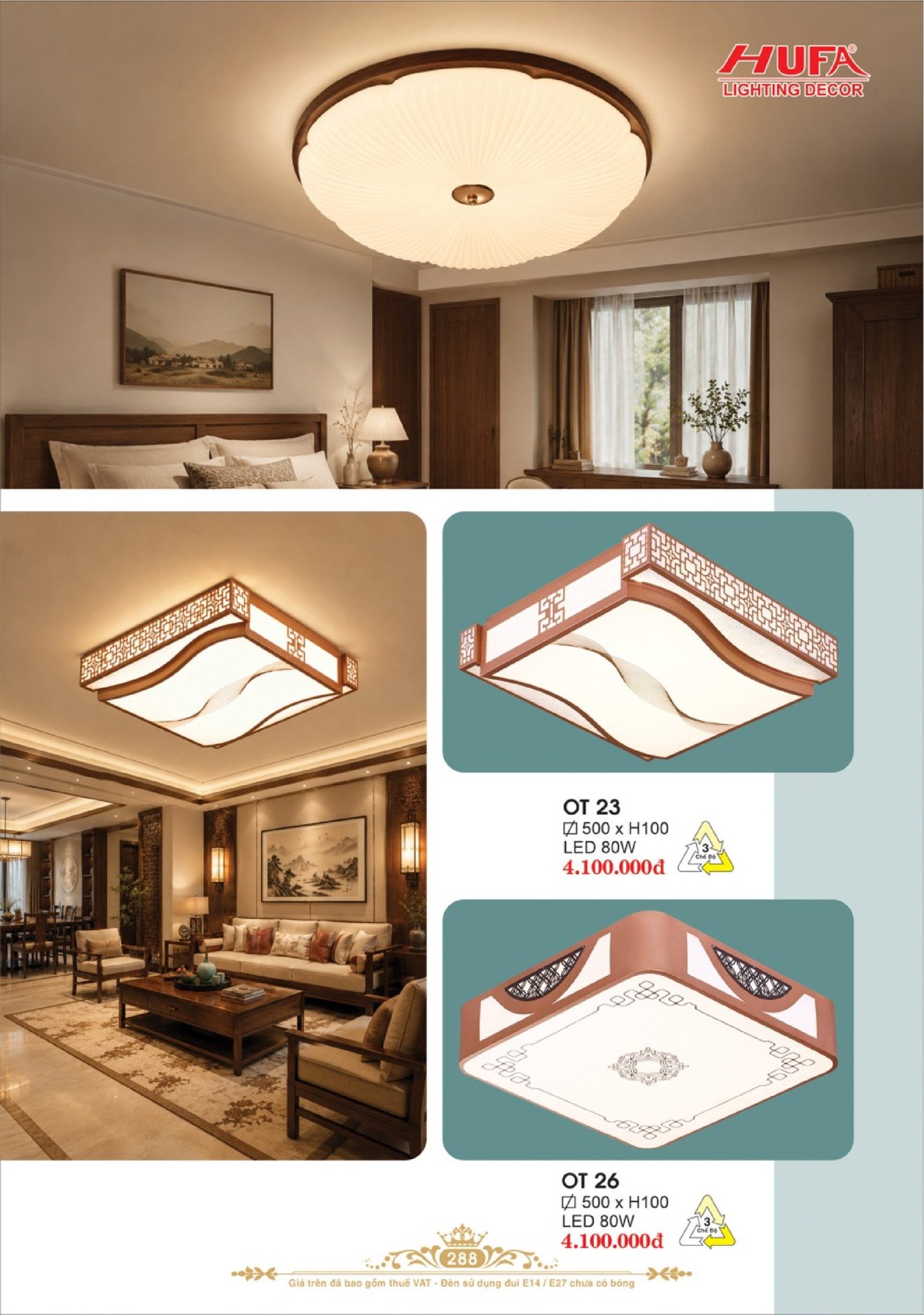 Catalogue ĐÈN TRANG TRÍ HUFA 2026 - Trang 291)
