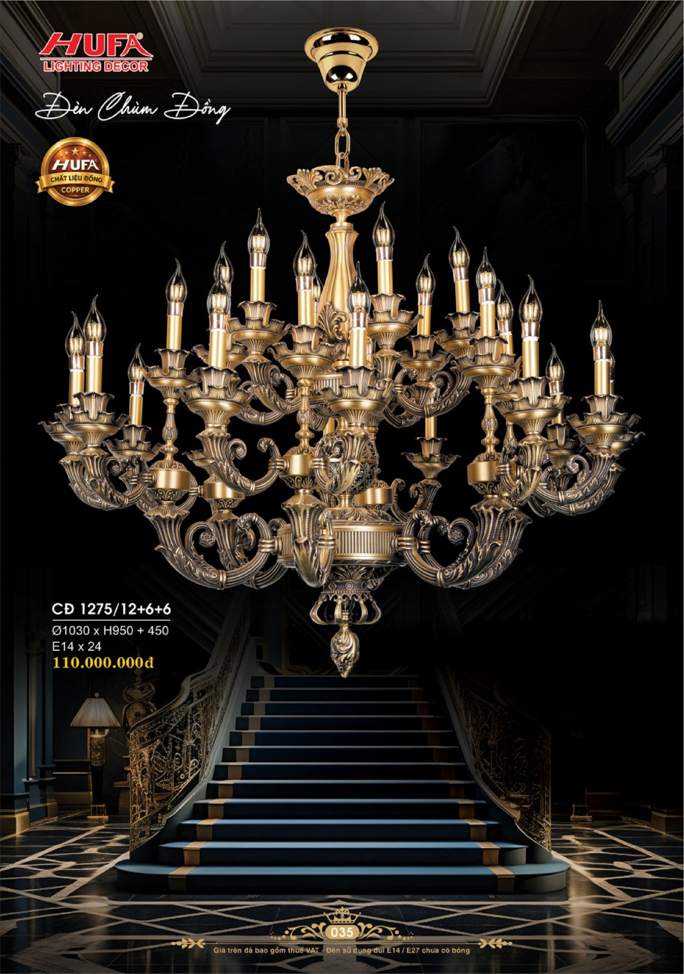 Catalogue ĐÈN TRANG TRÍ HUFA 2026 - Trang 38)