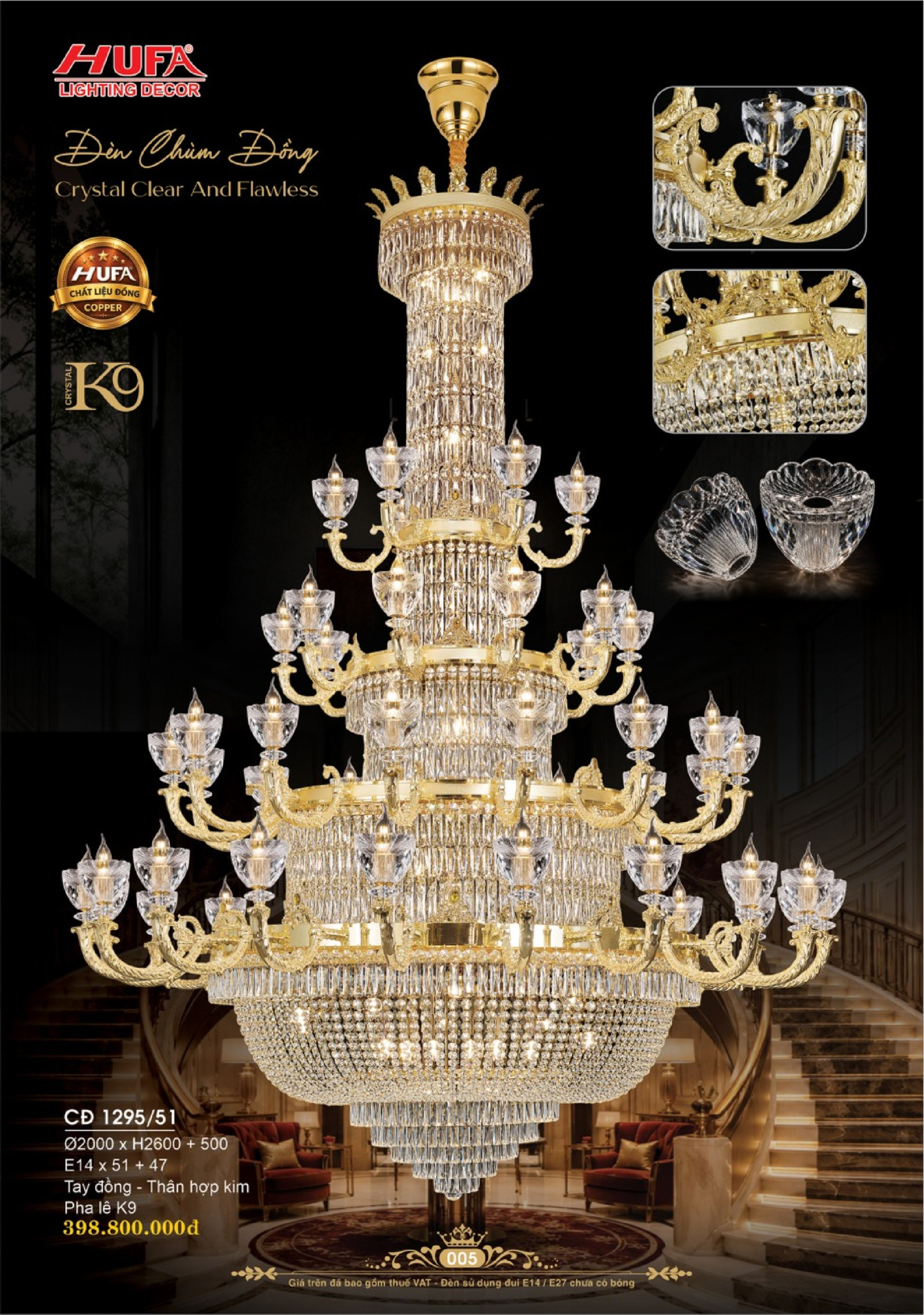 Catalogue ĐÈN TRANG TRÍ HUFA 2026 - Trang 8)