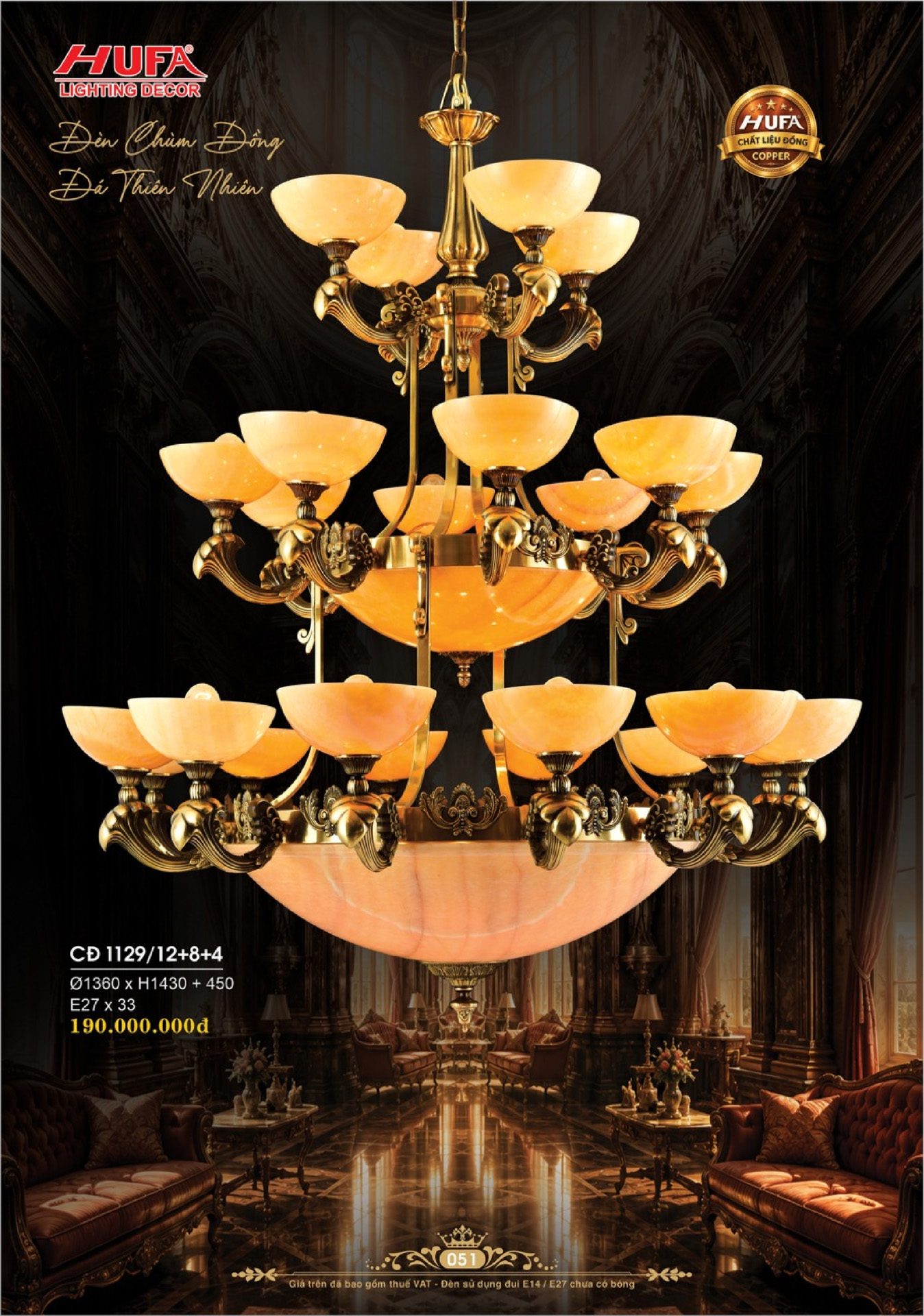 Catalogue ĐÈN TRANG TRÍ HUFA 2026 - Trang 54)