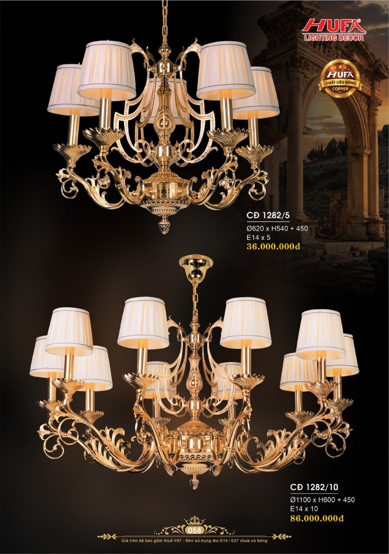 Catalogue ĐÈN TRANG TRÍ HUFA 2026 - Trang 61)