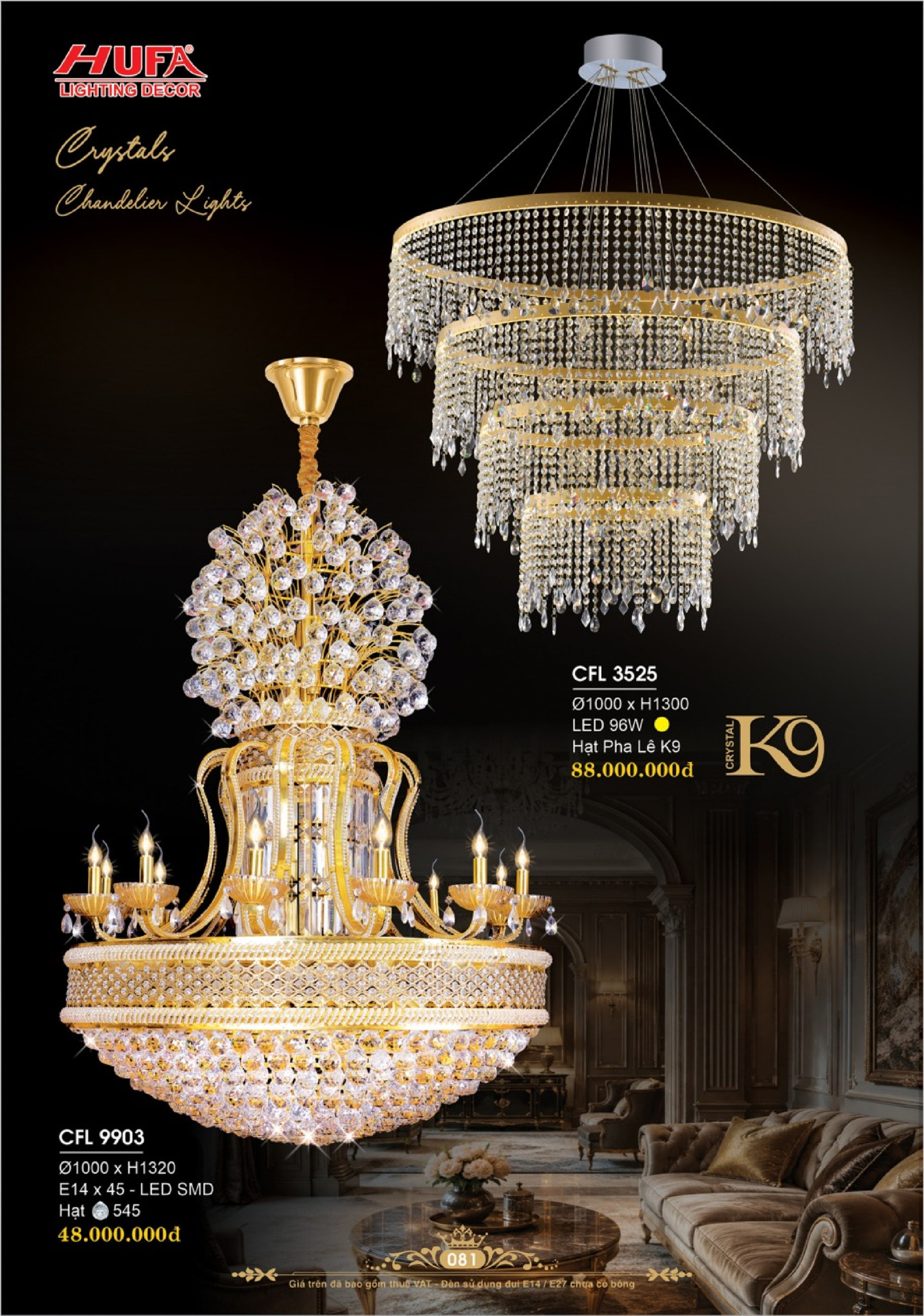 Catalogue ĐÈN TRANG TRÍ HUFA 2026 - Trang 84)