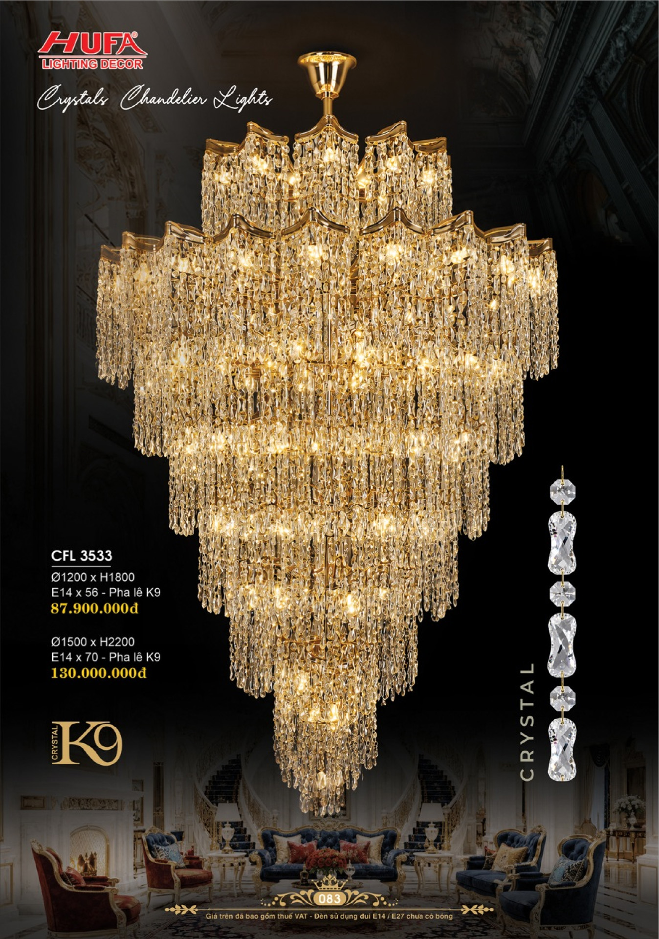 Catalogue ĐÈN TRANG TRÍ HUFA 2026 - Trang 86)