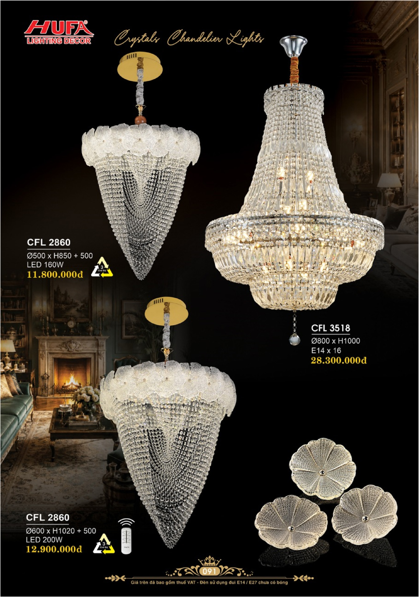 Catalogue ĐÈN TRANG TRÍ HUFA 2026 - Trang 94)