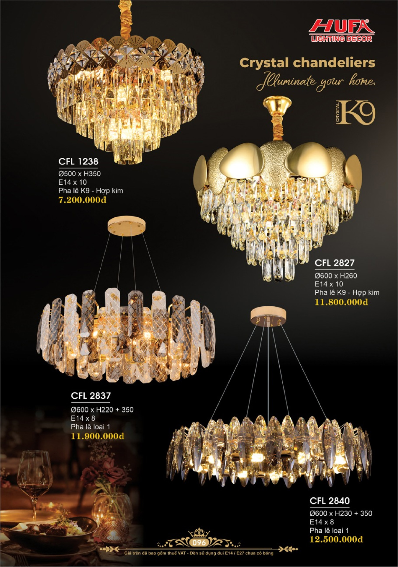 Catalogue ĐÈN TRANG TRÍ HUFA 2026 - Trang 99)