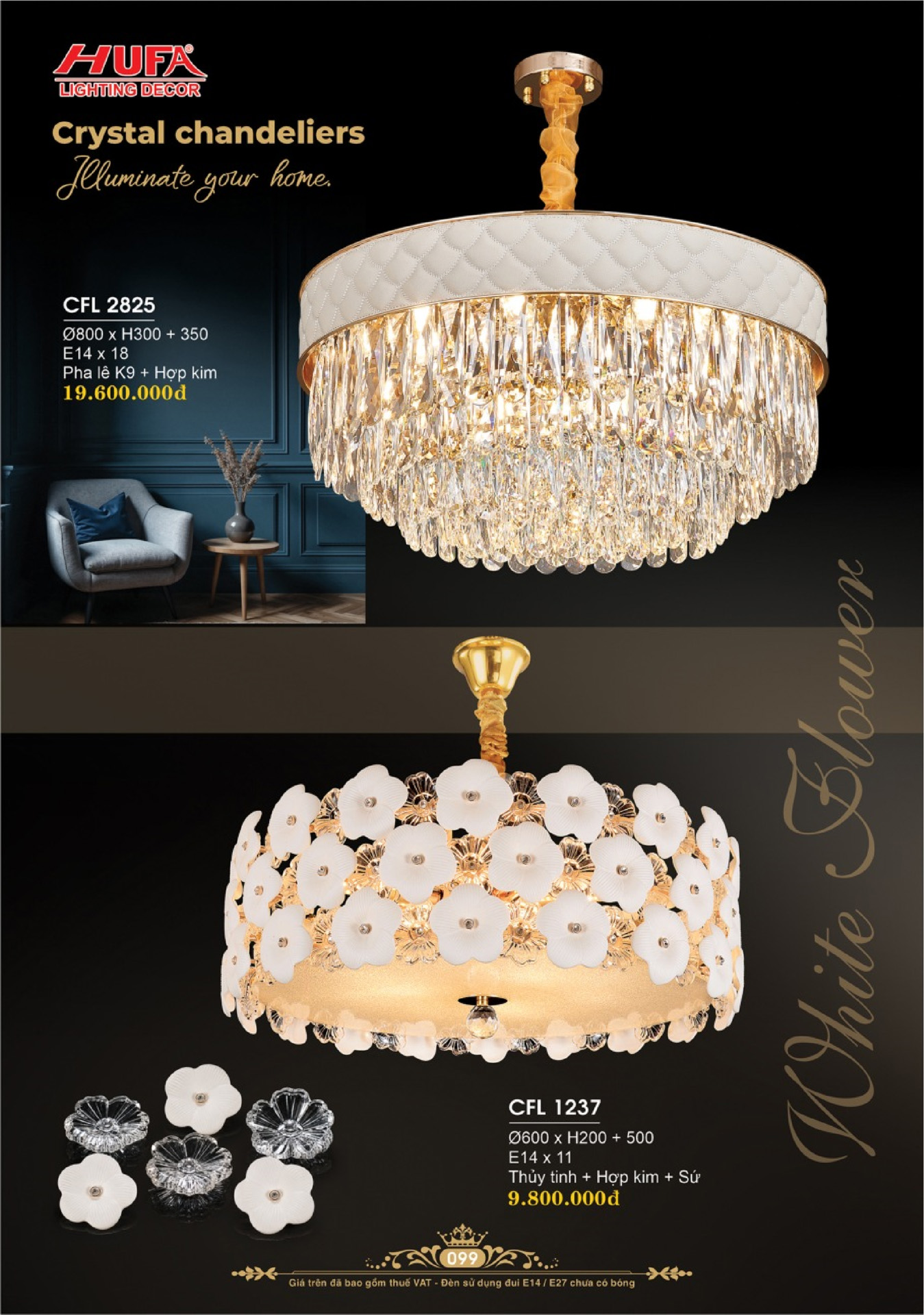 Catalogue ĐÈN TRANG TRÍ HUFA 2026 - Trang 102)