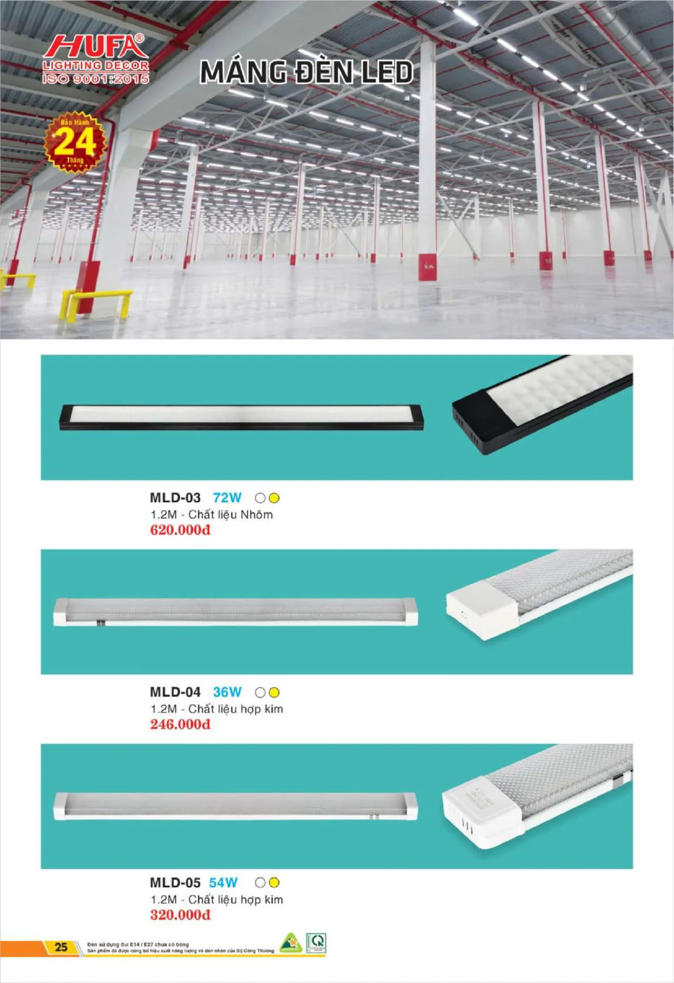 Bảng Giá Đèn Chiếu Sáng LED HUFA 2025 - Trang 26)
