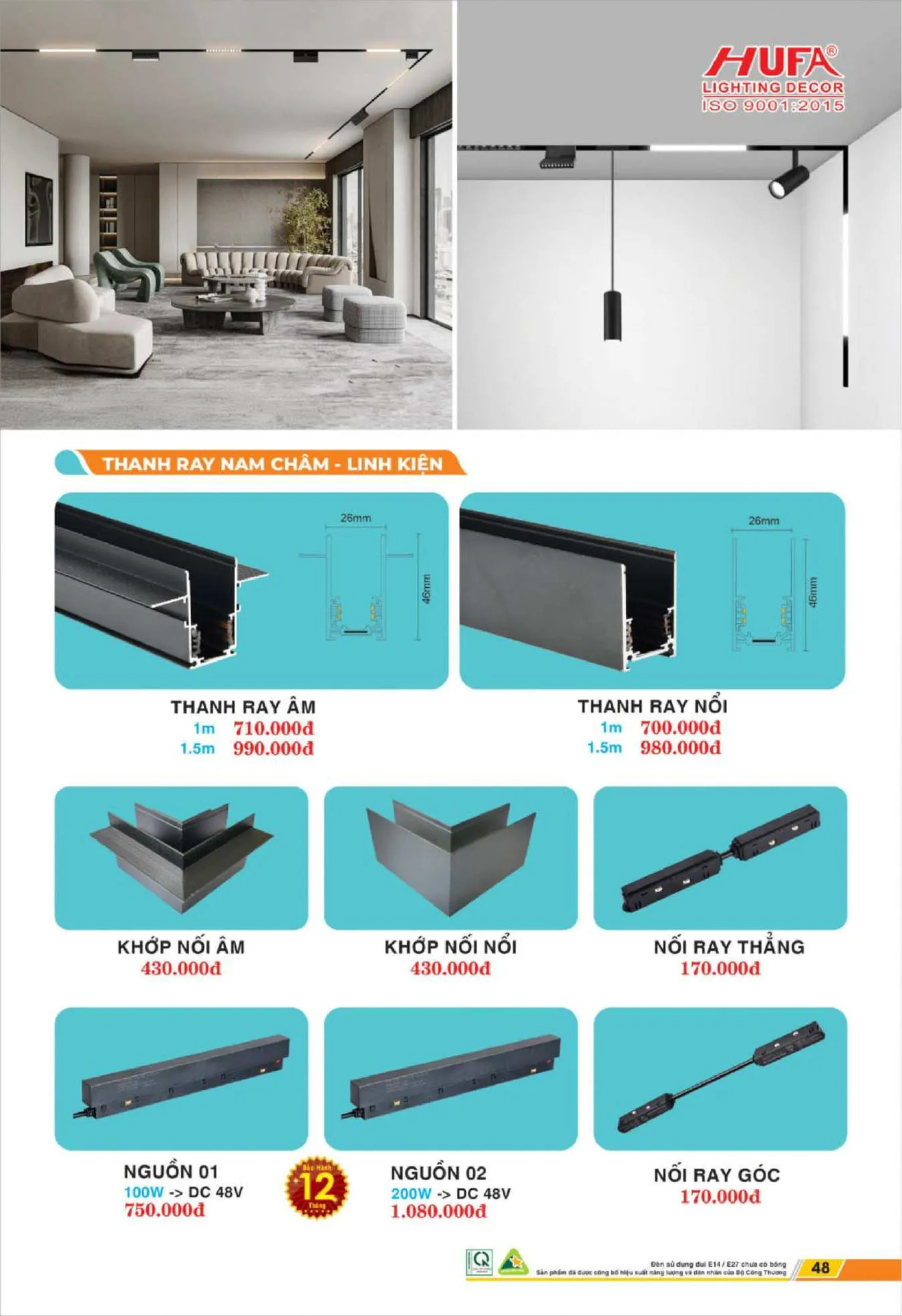 Bảng Giá Đèn Chiếu Sáng LED HUFA 2025 - Trang 49)